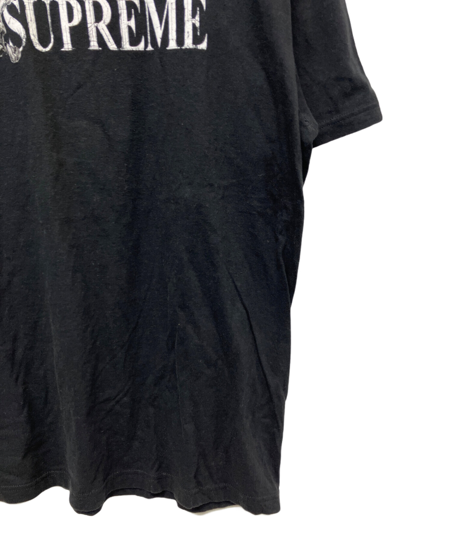 中古・古着通販】Supreme (シュプリーム) 半袖Tシャツ ブラック サイズ 中古・古着通販】Supreme (シュプリーム) 半袖Tシャツ ブラック サイズ