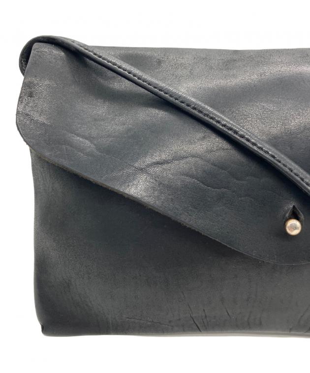 中古・古着通販】GUIDI (グイディ) ショルダーバッグ ブラック