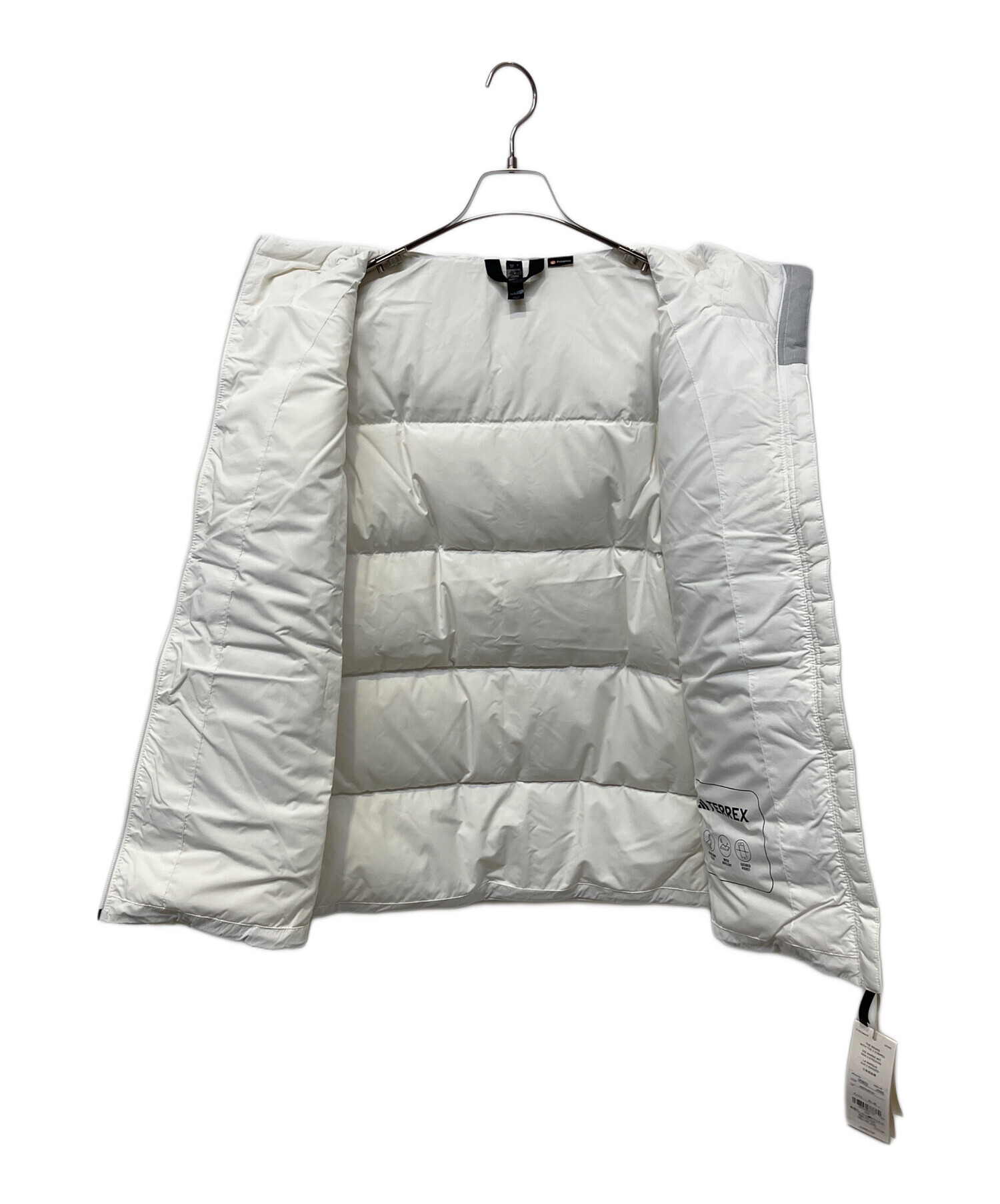 中古・古着通販】adidas (アディダス) ダウンジャケット ホワイト