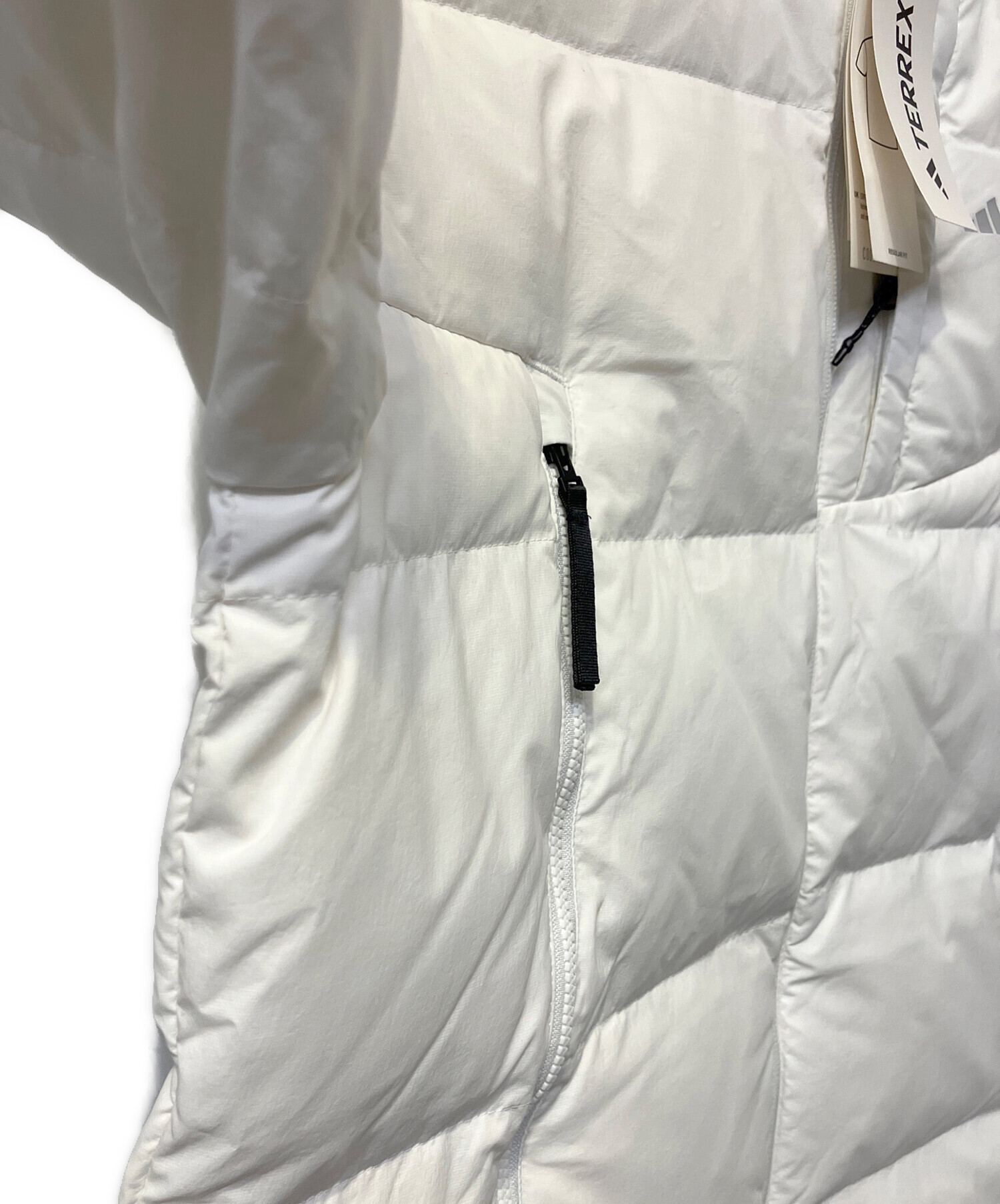 中古・古着通販】adidas (アディダス) ダウンジャケット ホワイト