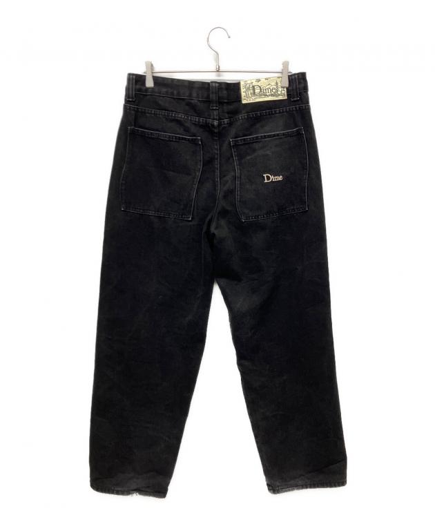 中古・古着通販】Dime (ダイム) デニムパンツ ブラック サイズ:M