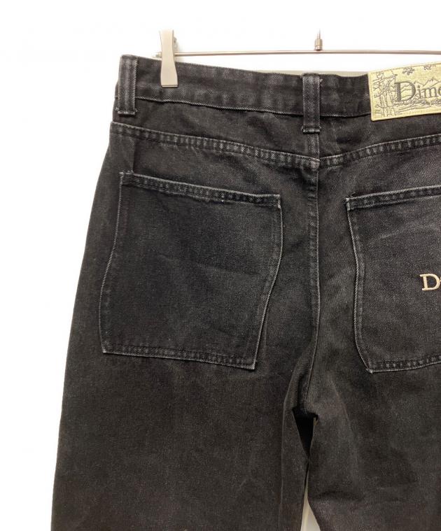 中古・古着通販】Dime (ダイム) デニムパンツ ブラック サイズ:M