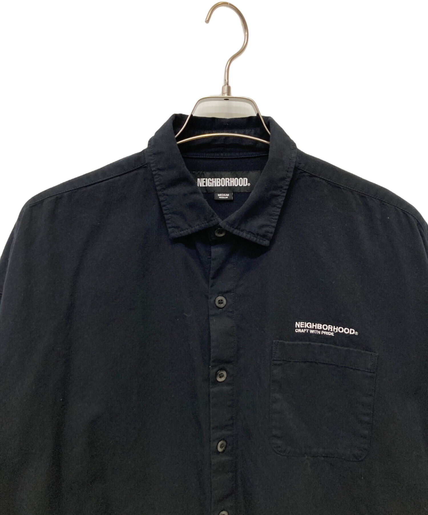 中古・古着通販】NEIGHBORHOOD (ネイバーフッド) 長袖シャツ ブラック