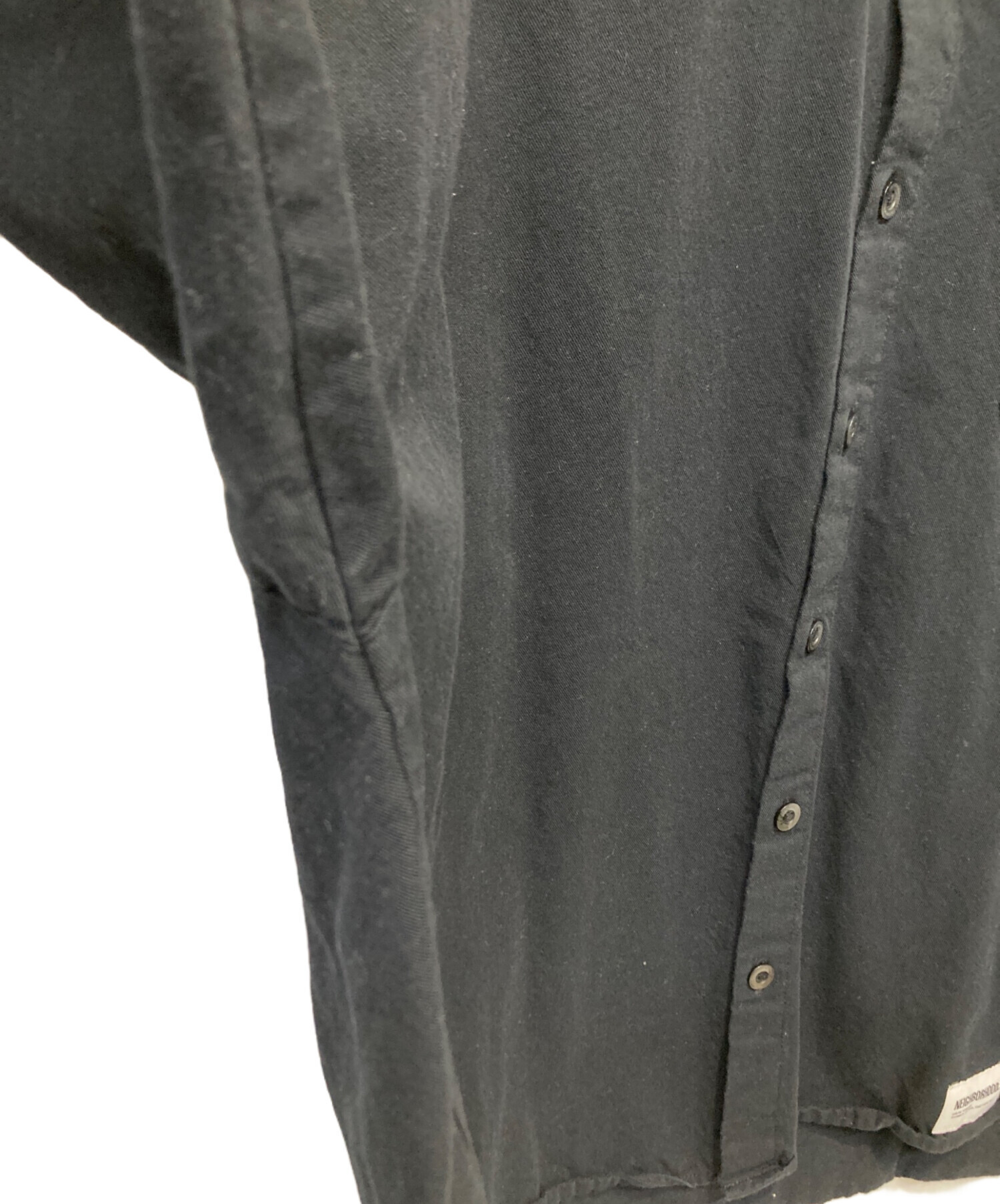 中古・古着通販】NEIGHBORHOOD (ネイバーフッド) 長袖シャツ ブラック