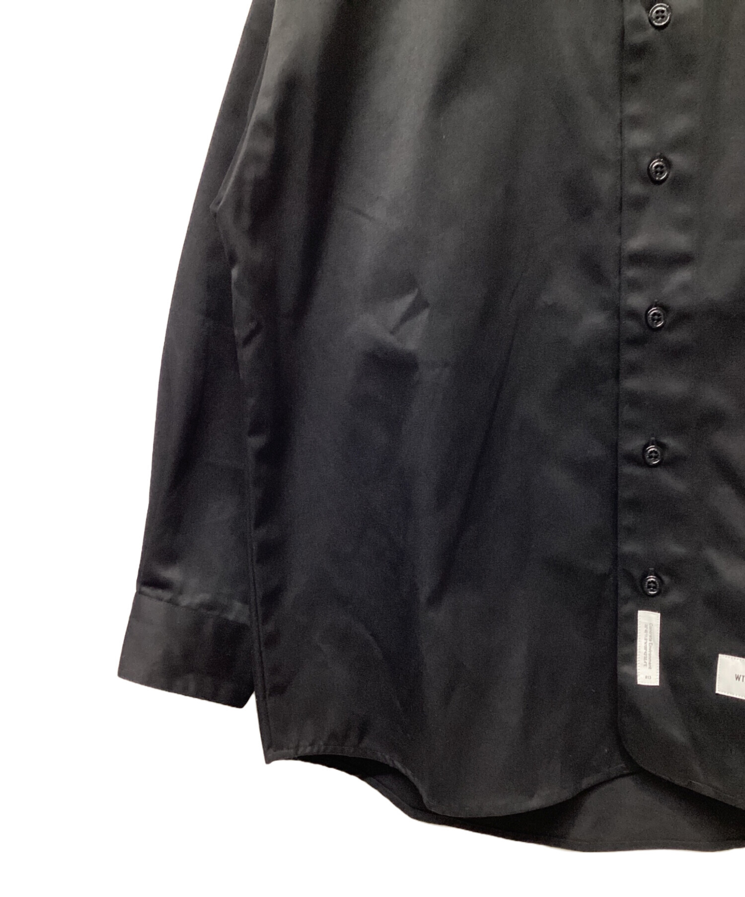 中古・古着通販】WTAPS (ダブルタップス) 長袖シャツ ブラック サイズ