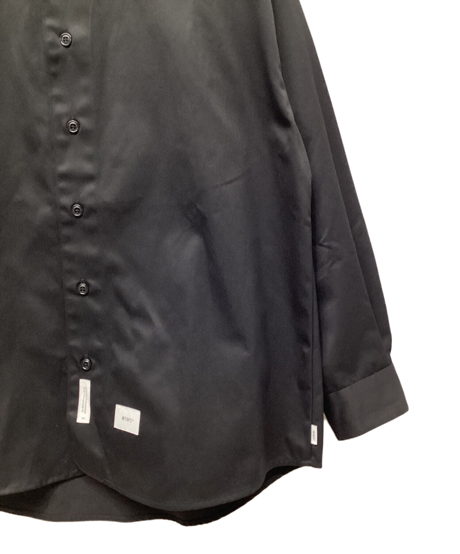 中古・古着通販】WTAPS (ダブルタップス) 長袖シャツ ブラック サイズ
