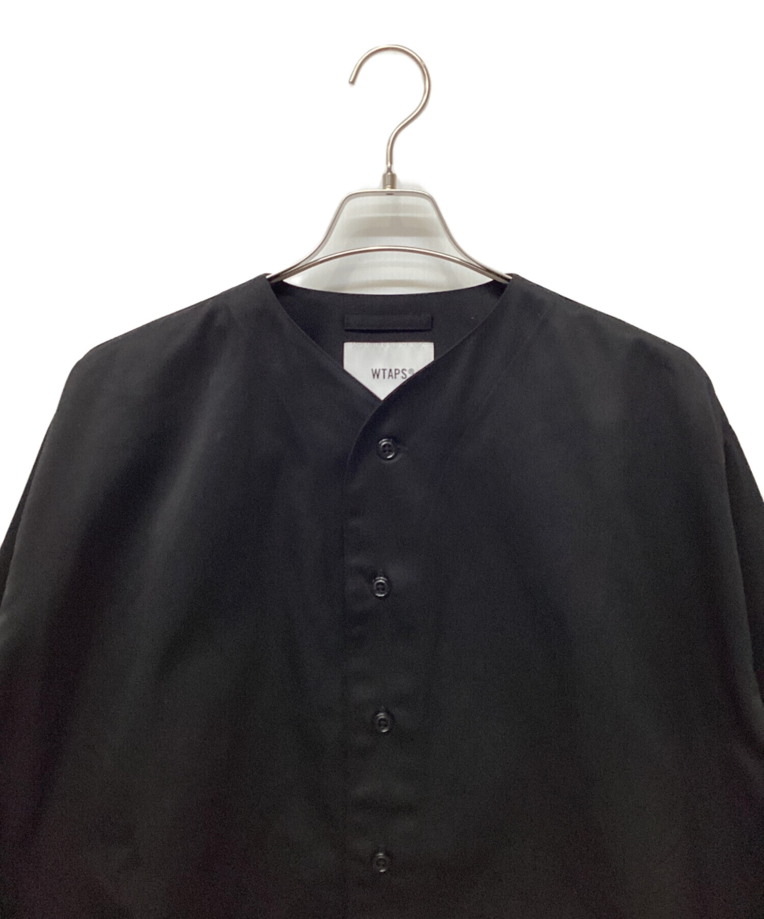 中古・古着通販】WTAPS (ダブルタップス) 長袖シャツ ブラック サイズ