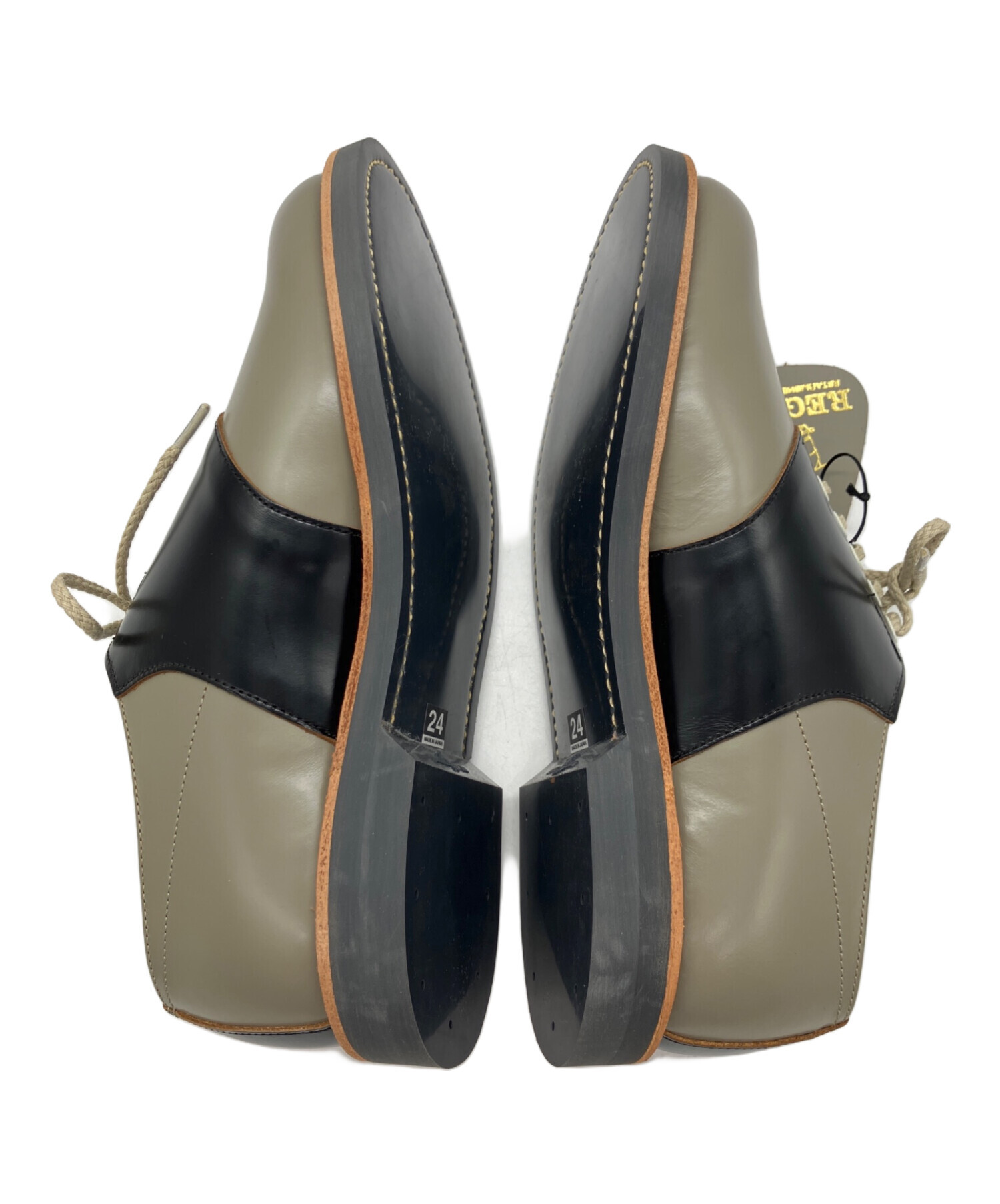 中古・古着通販】REGAL (リーガル) サドルシューズ グレー×ブラック