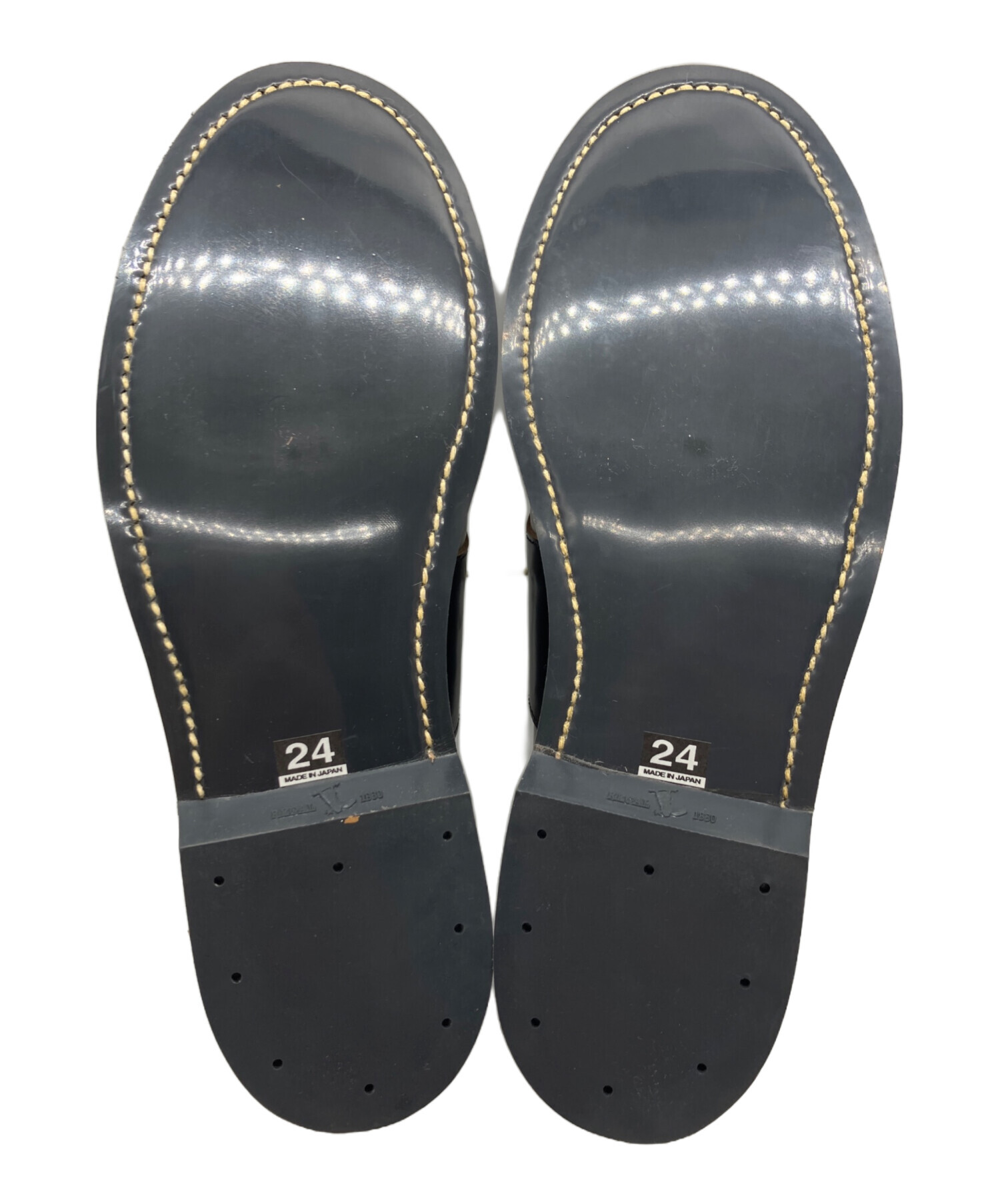 中古・古着通販】REGAL (リーガル) サドルシューズ グレー×ブラック