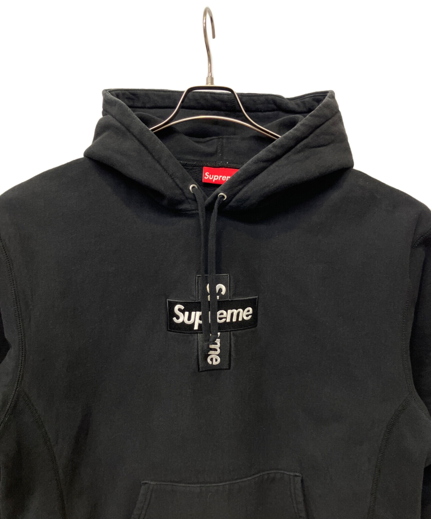 中古・古着通販】Supreme (シュプリーム) CROSS BOX LOGO ブラック 