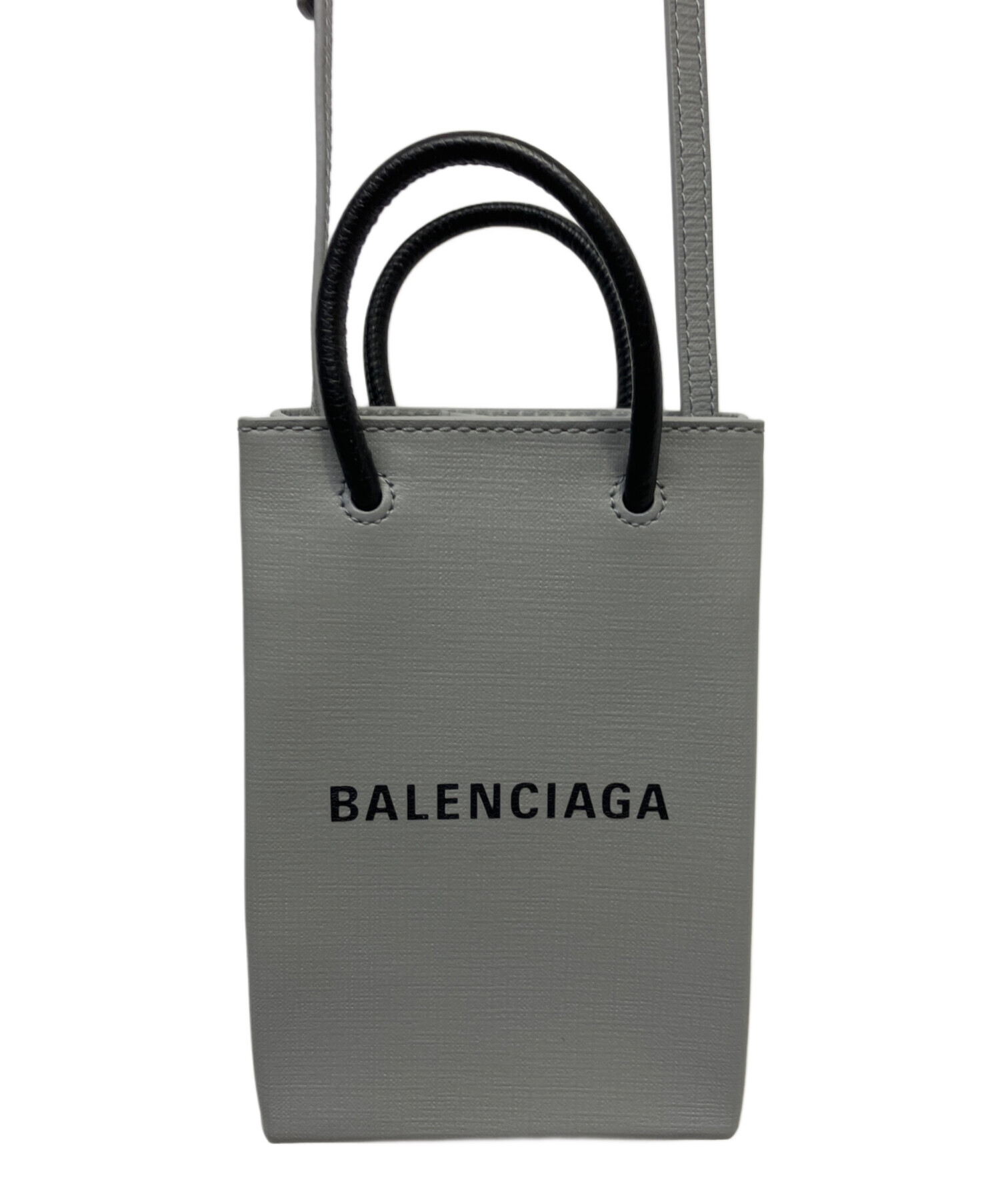 中古・古着通販】BALENCIAGA (バレンシアガ) ショルダーバッグ グレー