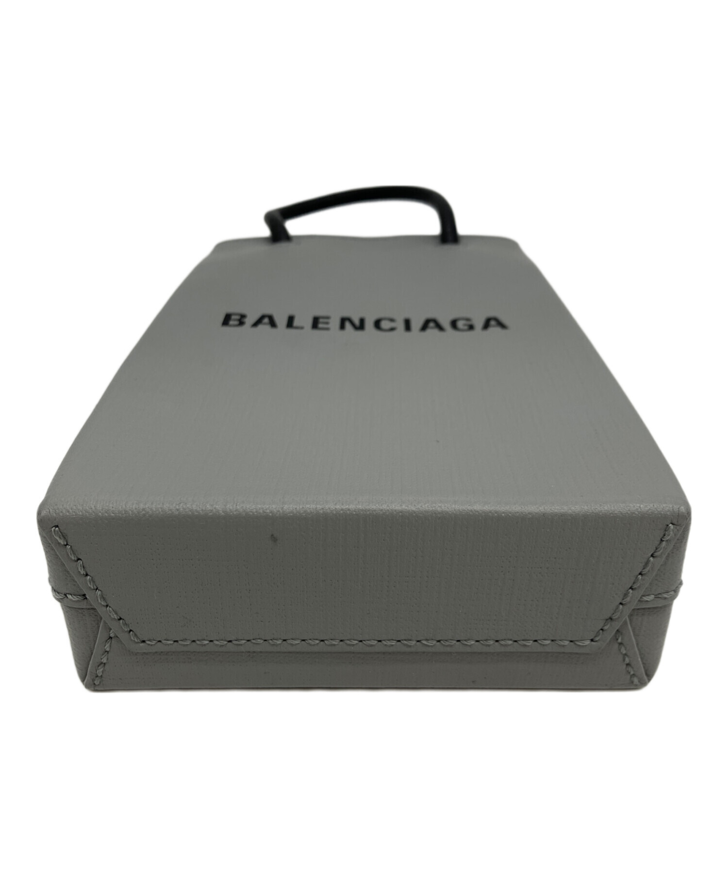 BALENCIAGA バレンシアガ ショルダーバッグ - グレー系 【古着】【中古】 BALENCIAGA バレンシアガ ショルダーバッグ - グレー系 【古着】【中古