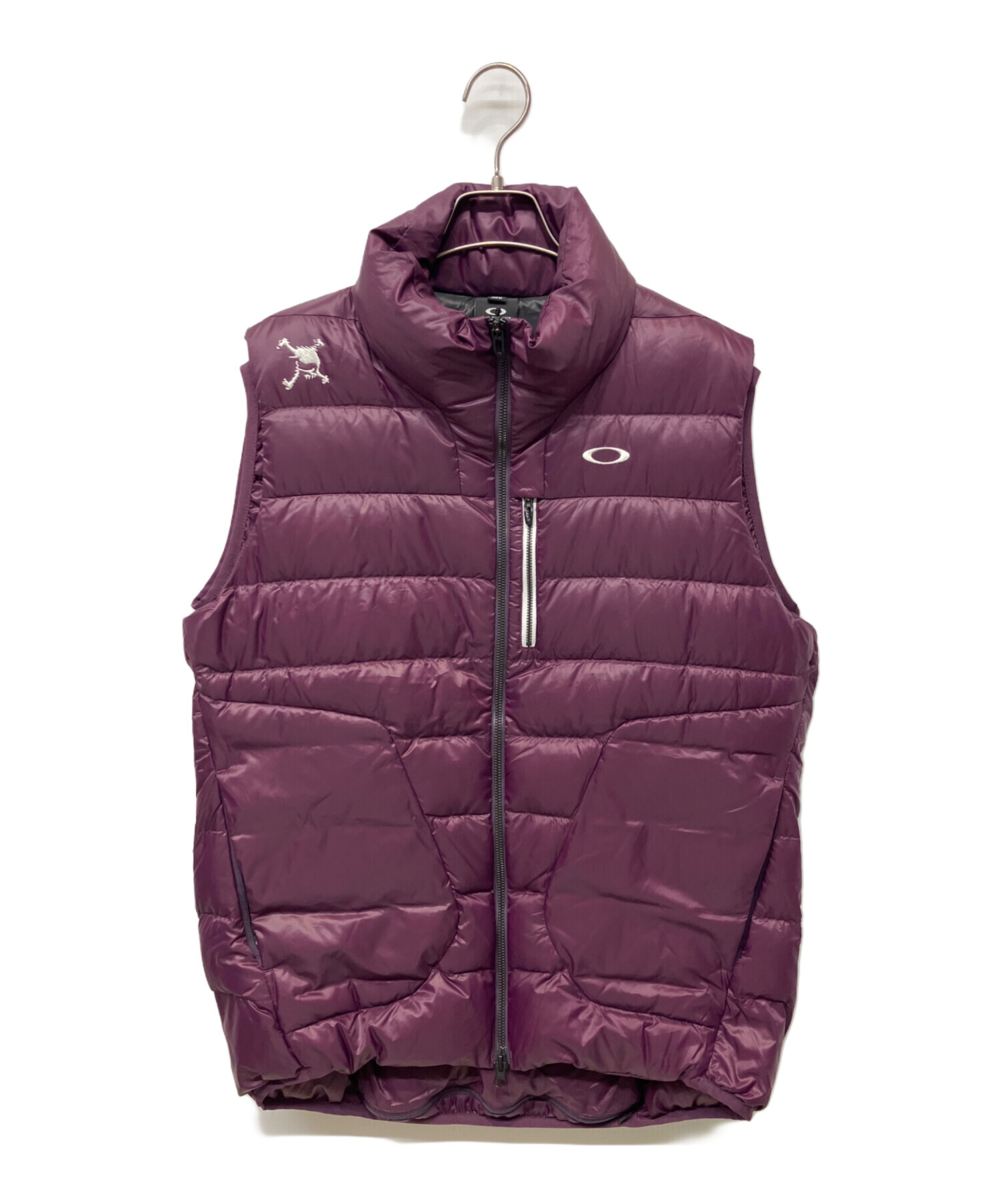 中古・古着通販】OAKLEY (オークリー) ダウンベスト パープル サイズ 
