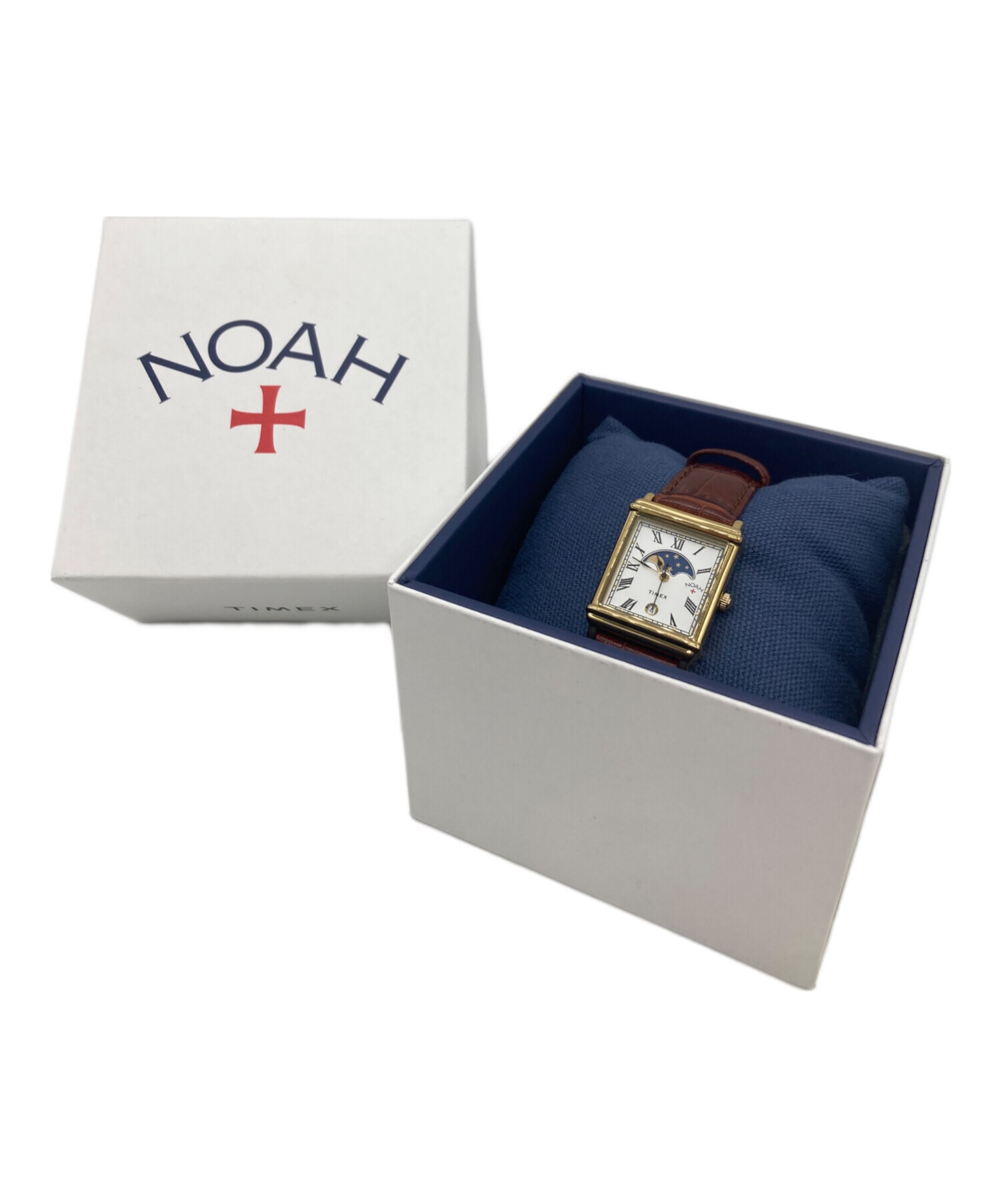 Noah ノア 腕時計  白 【古着】【中古】【送料無料】 中古・古着通販】TIMEX (タイメックス) Noah (ノア) Moon Phase Watch