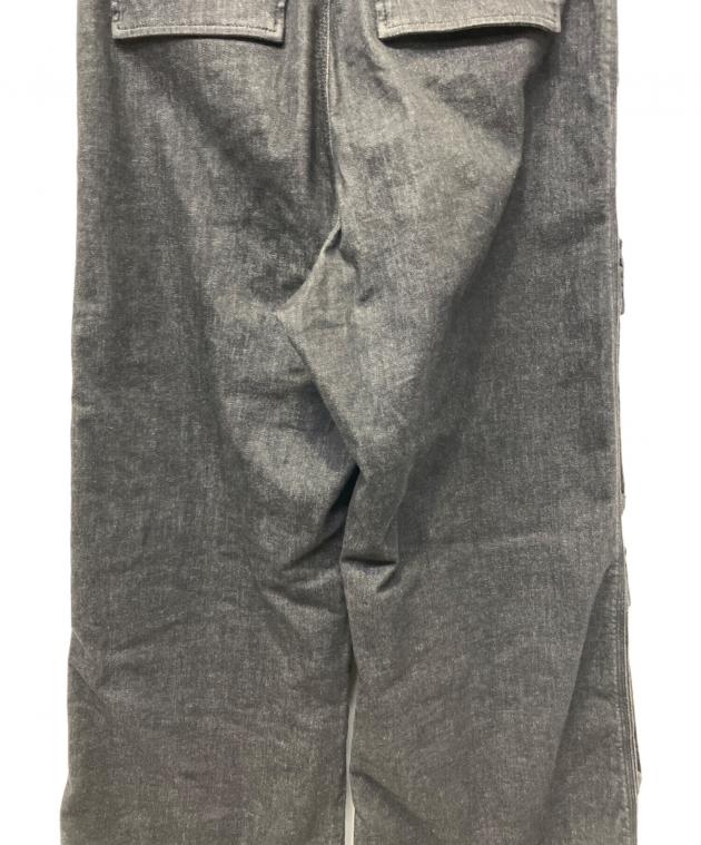 中古・古着通販】DIESEL (ディーゼル) デニムカーゴパンツ グレー
