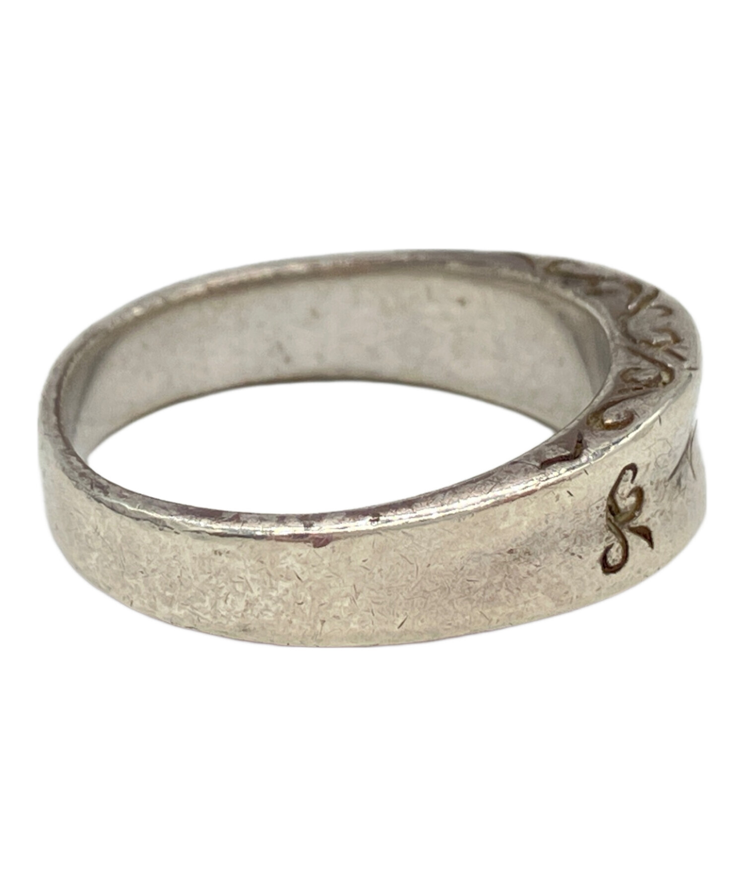 希少品！ SAAD サード ホースシュー リング SILVER シルバー 銀指輪 中古・古着通販】SAAD (サード) シルバーリング サイズ:21号｜ブランド
