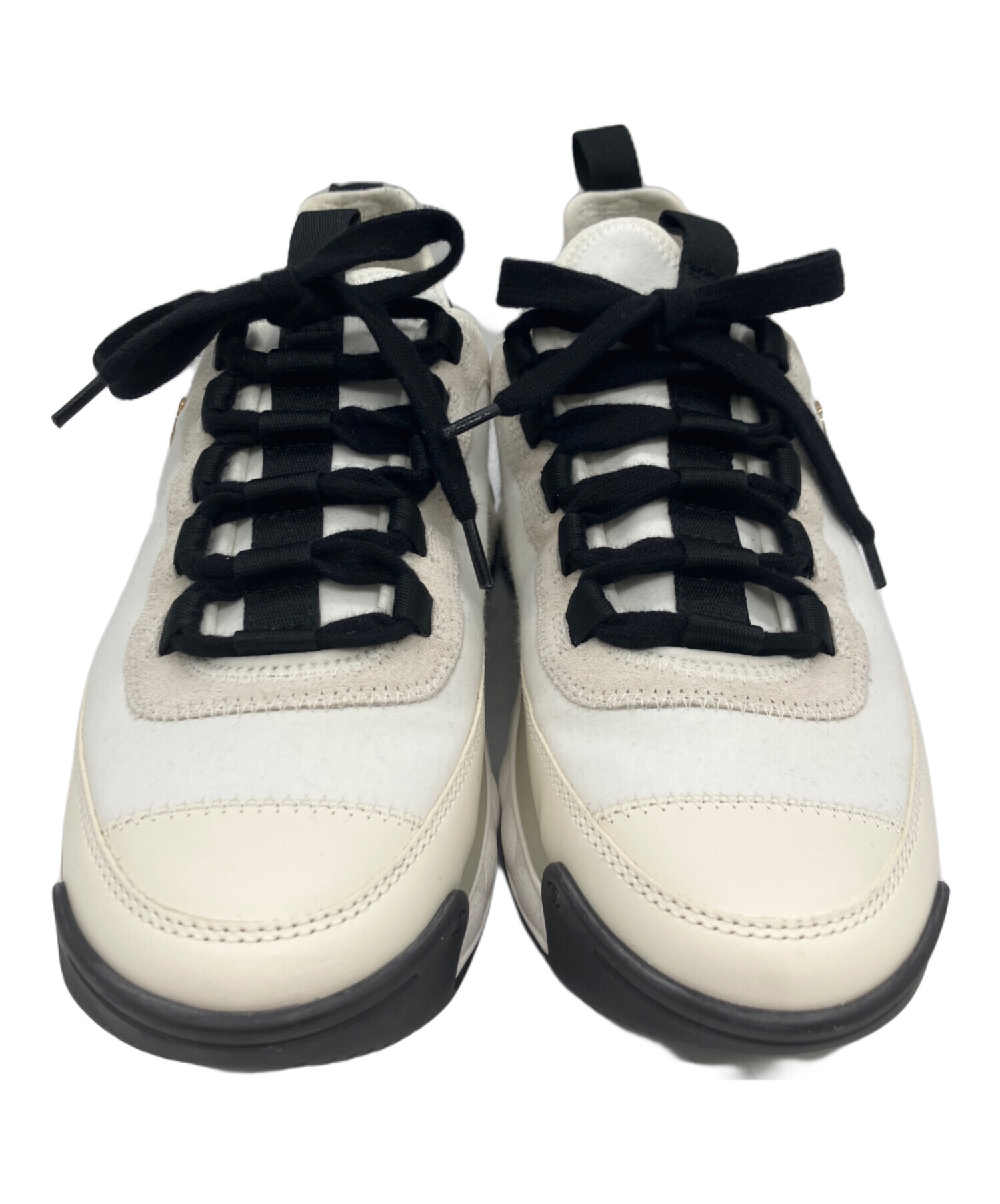 中古・古着通販】CHANEL (シャネル) サイドココマークスニーカー 中古・古着通販】CHANEL (シャネル) サイドココマークスニーカー