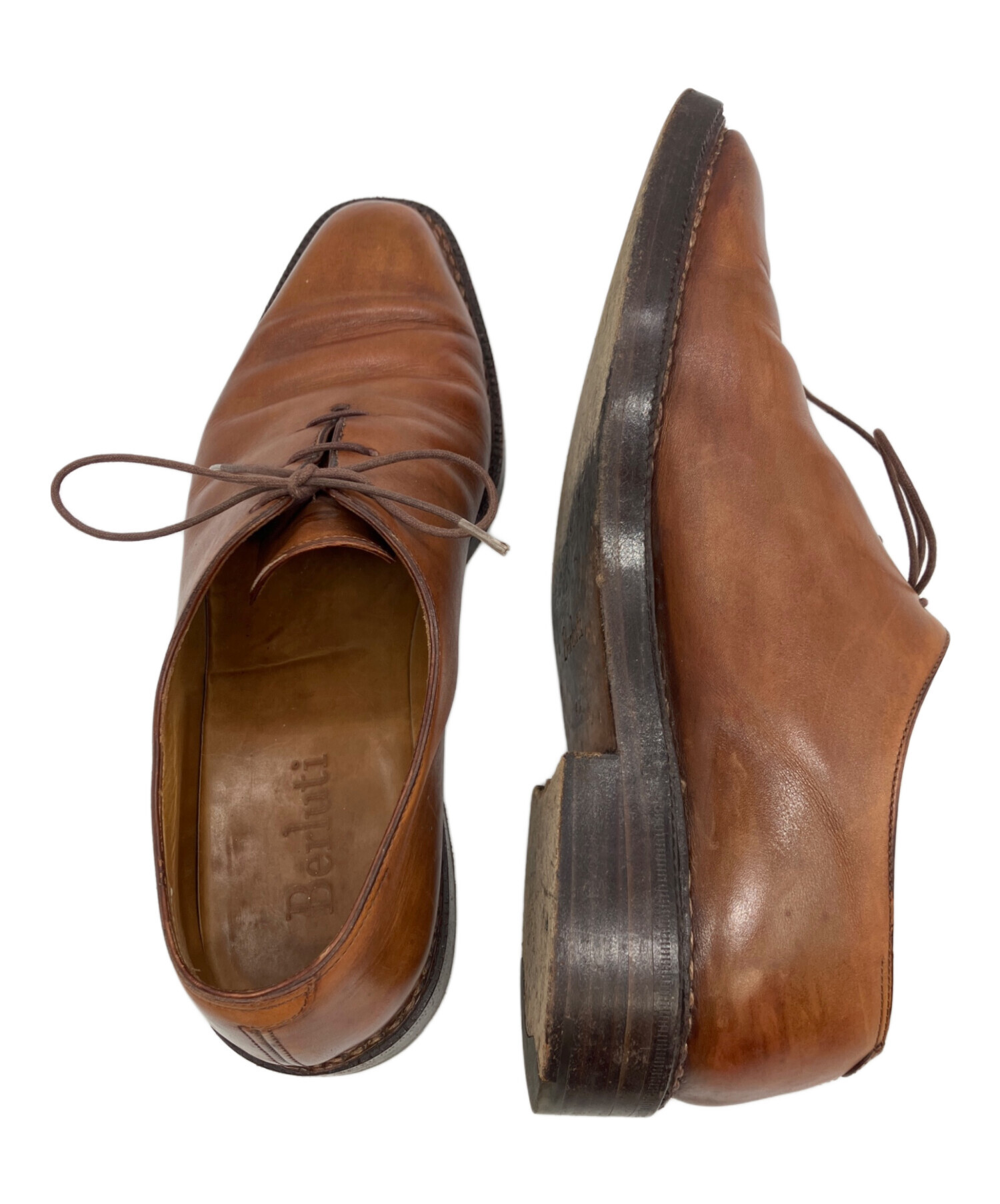 中古・古着通販】Berluti (ベルルッティ) レザーシューズ ブラウン
