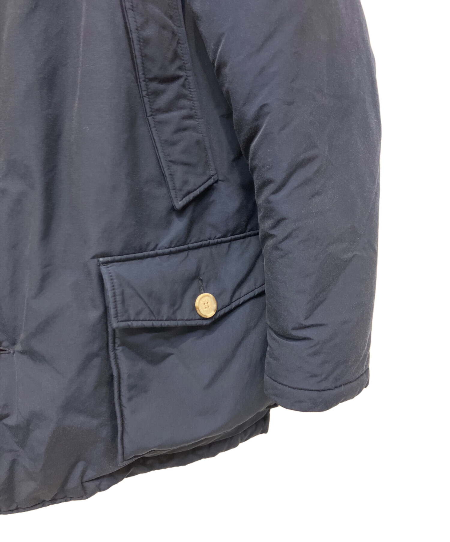 中古・古着通販】WOOLRICH (ウールリッチ) ダウンジャケット ネイビー