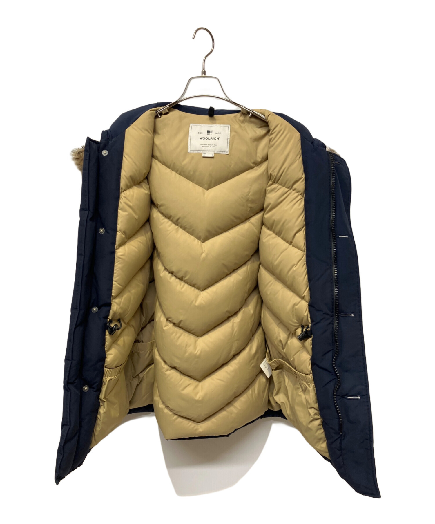 中古・古着通販】WOOLRICH (ウールリッチ) ダウンジャケット ネイビー