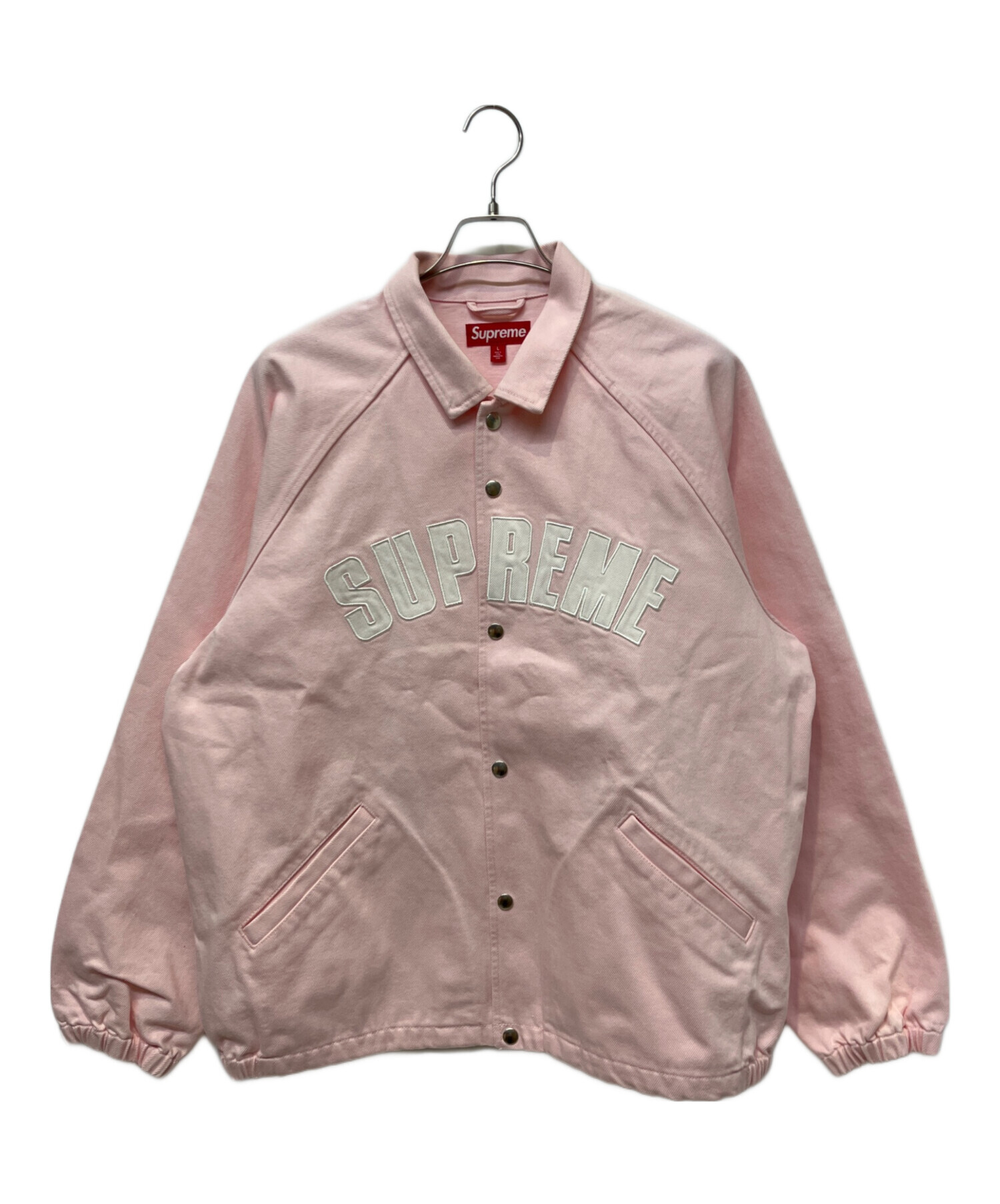 中古・古着通販】SUPREME (シュプリーム) ジャケット ピンク サイズ:L 