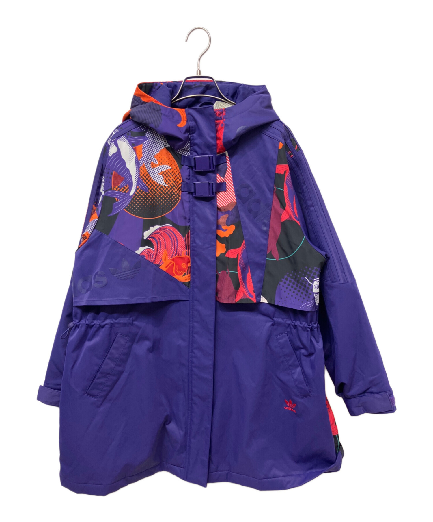 中古・古着通販】adidas (アディダス) ナイロンジャケット パープル