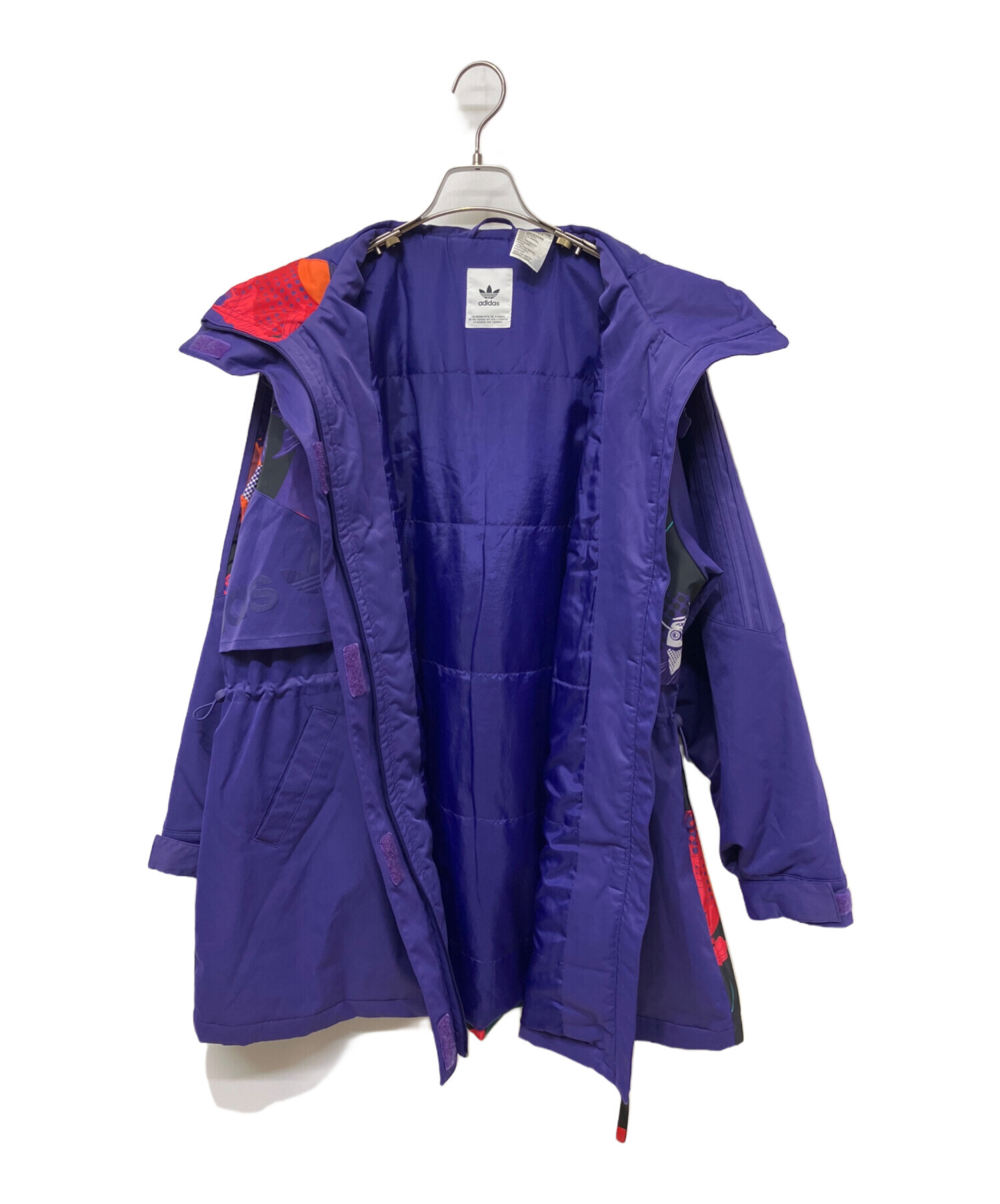 中古・古着通販】adidas (アディダス) ナイロンジャケット パープル