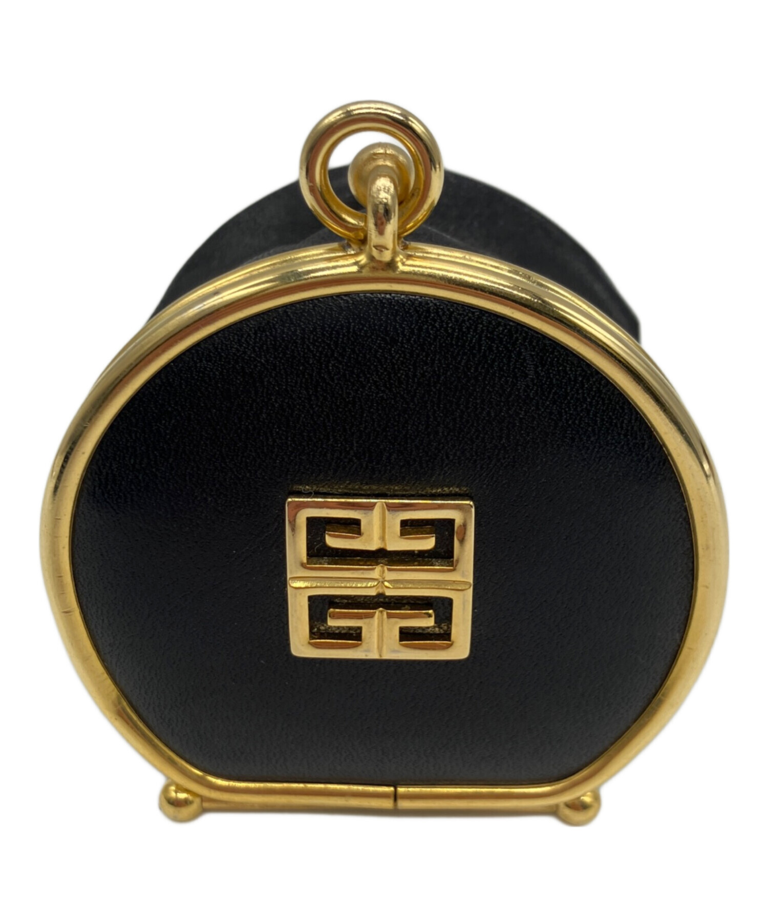 GIVENCHY ケース ブラック スタッズ ジバンシー 小銭入れ 黒革 中古・古着通販】GIVENCHY (ジバンシィ) コインケース ブラック
