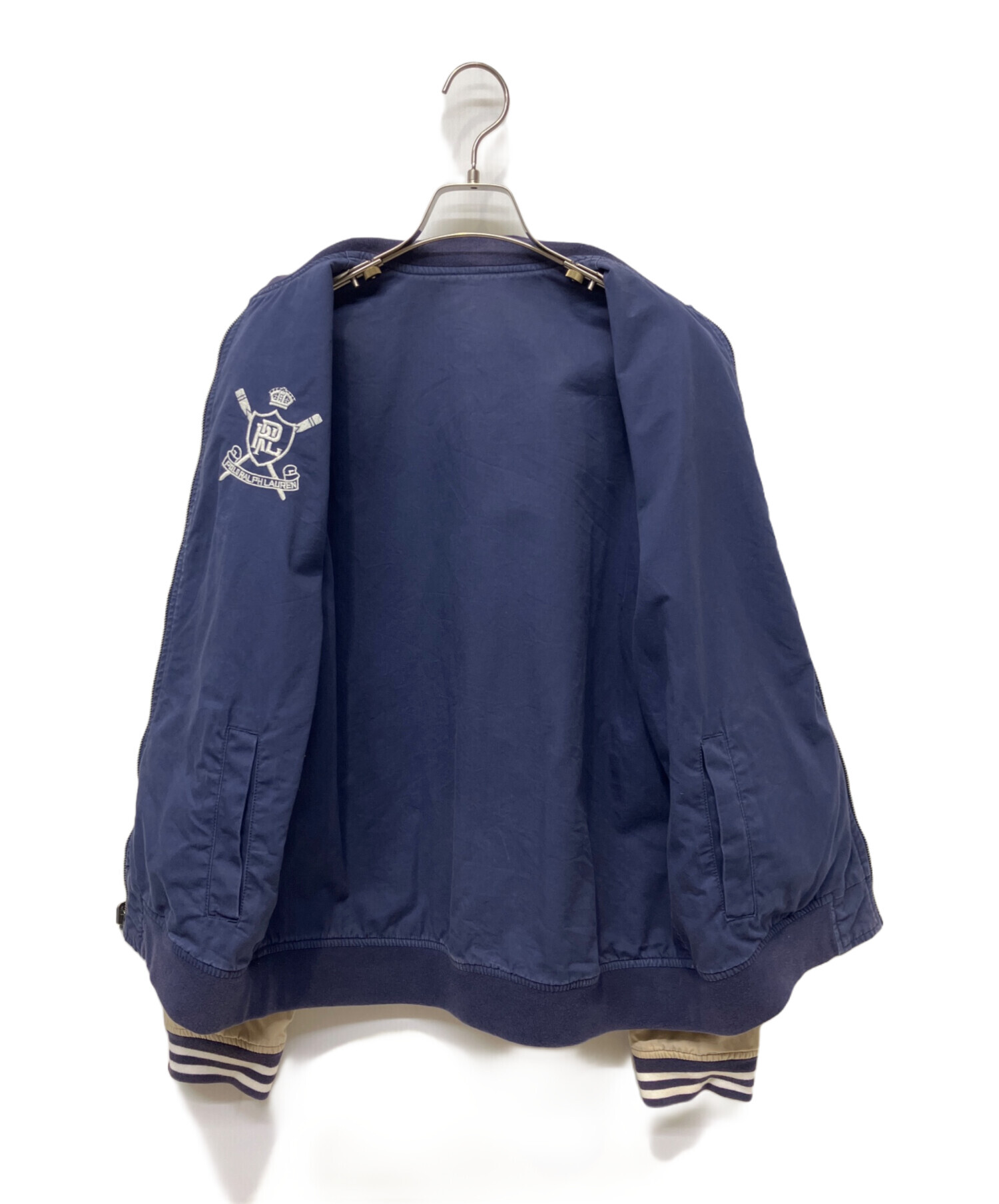 中古・古着通販】RALPH LAUREN (ラルフローレン) ブルゾン ベージュ 