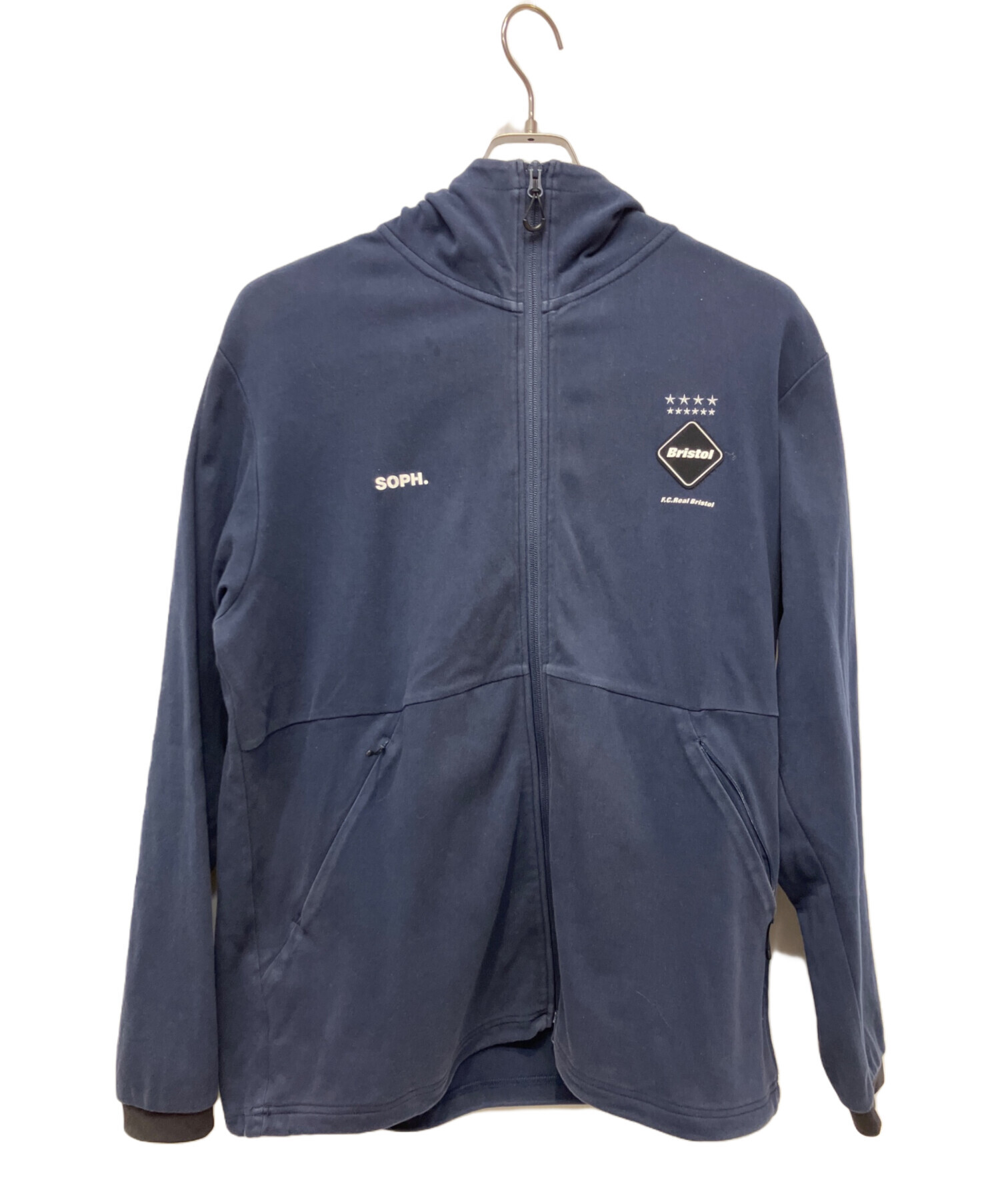 FCRB RELAX ZIPUP HOODIRブラックLサイズ - FCRB RELAX ZIPUP HOODIR 