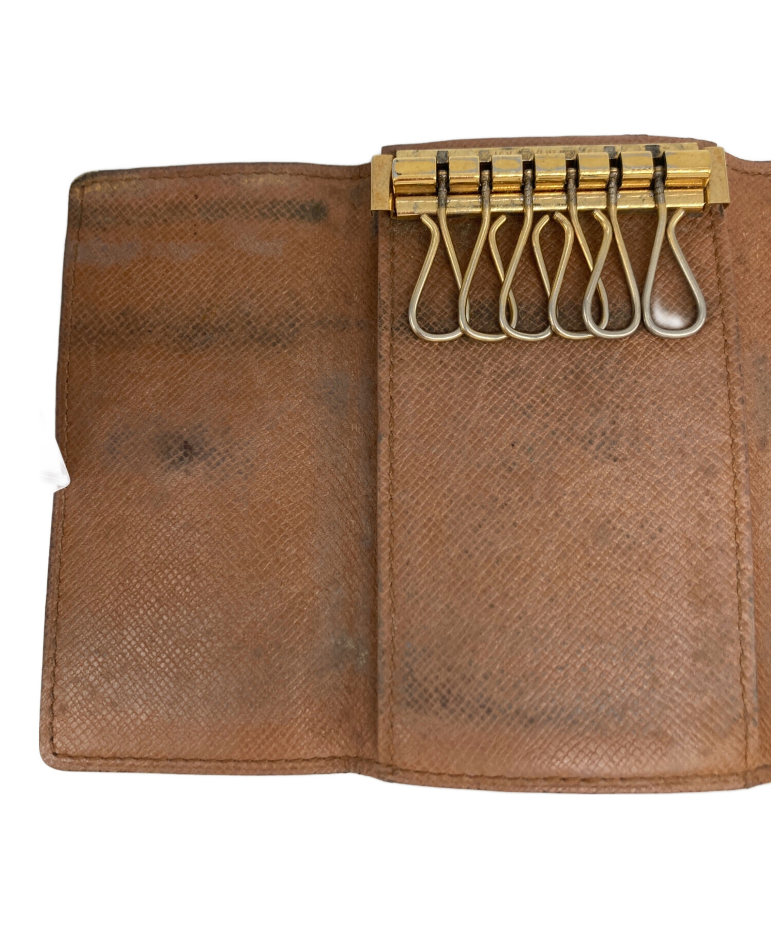 LOUIS VUITTON ルイヴィトン 財布・ケース  茶 【古着】【中古】【送料無料】 中古・古着通販】LOUIS VUITTON (ルイ ヴィトン) カードケース
