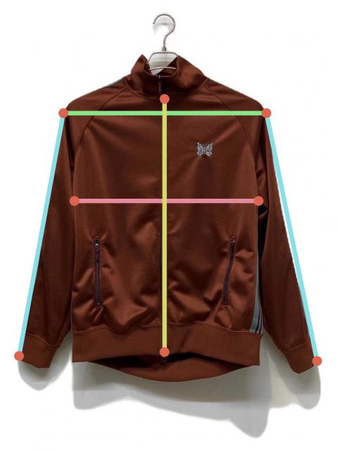 中古・古着通販】Needles (ニードルズ) トラックジャケット ブラウン