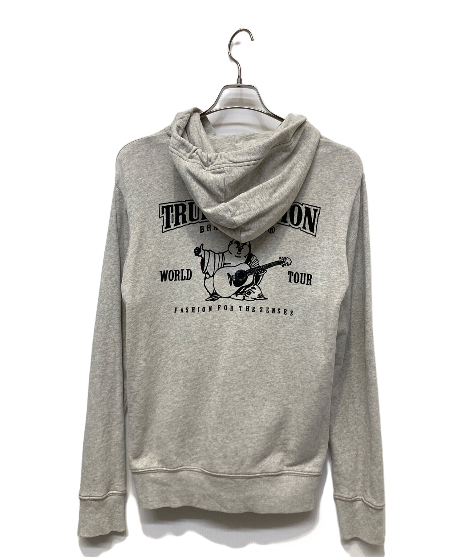 true religion パーカー Y2K グレー レディース 中古・古着通販】TRUE RELIGION (トゥルー レリジョン) ジップパーカー
