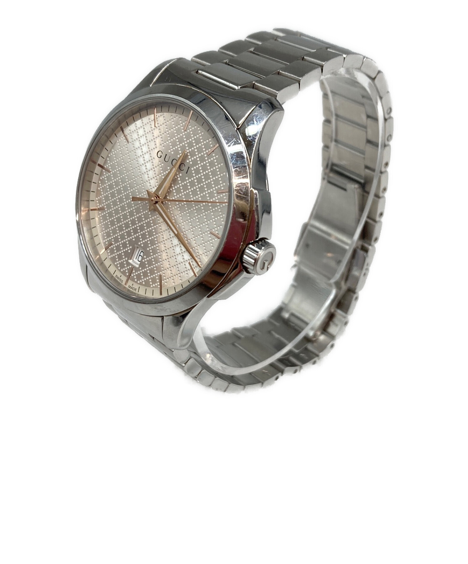 中古・古着通販】GUCCI (グッチ) 腕時計 シルバーカラー｜ブランド