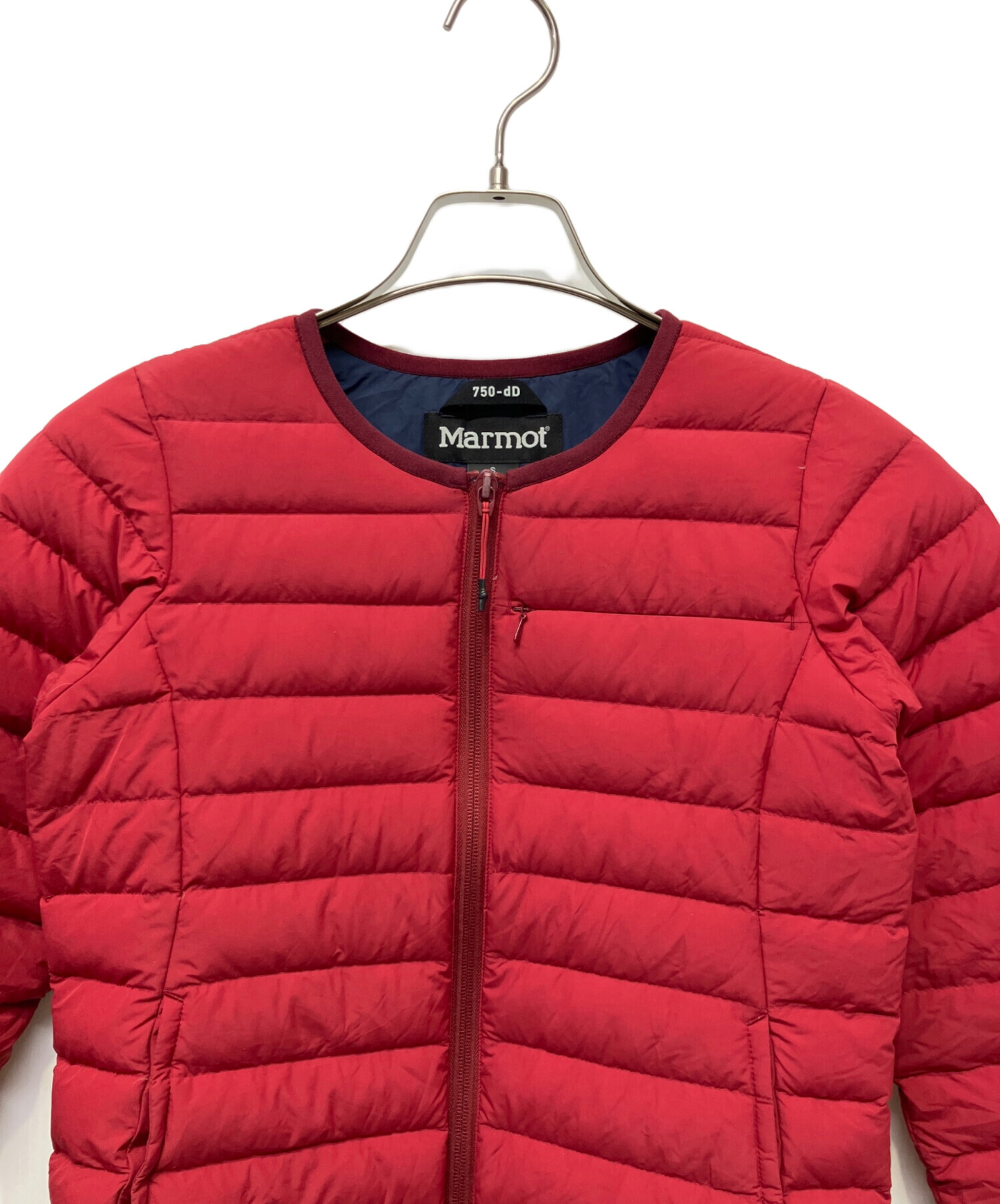 中古・古着通販】MARMOT (マーモット) ダウンジャケット レッド サイズ 
