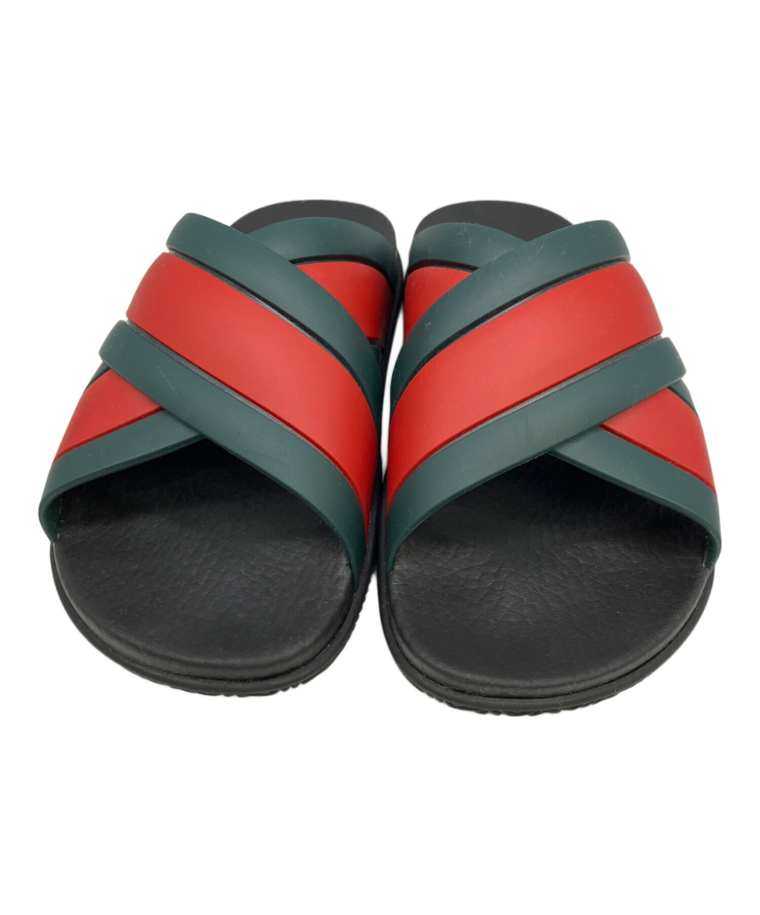 中古・古着通販】GUCCI (グッチ) サンダル ブラック サイズ:35