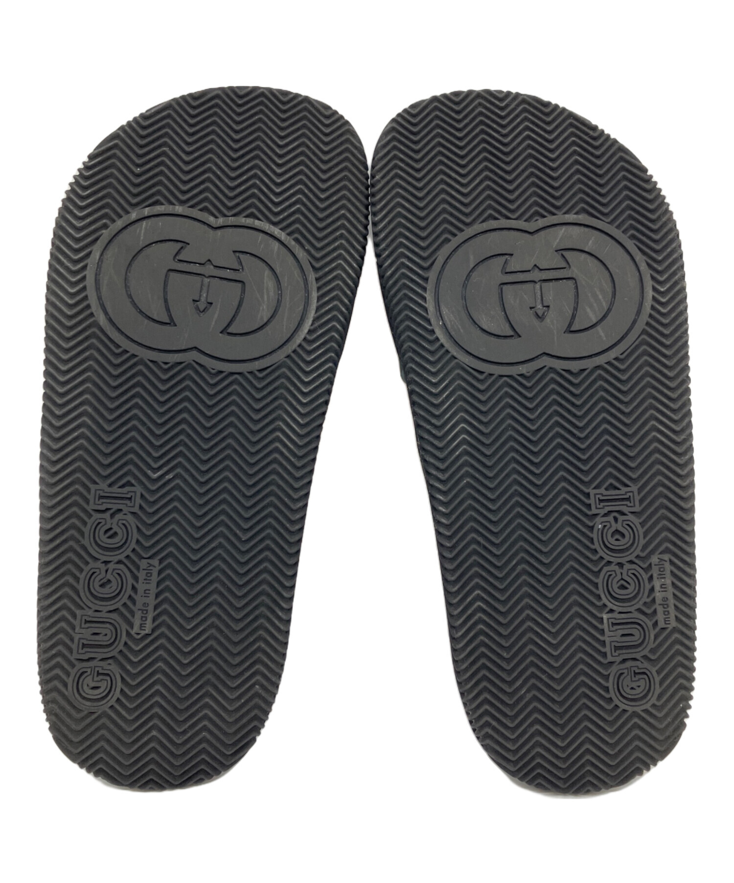 中古・古着通販】GUCCI (グッチ) サンダル ブラック サイズ:35