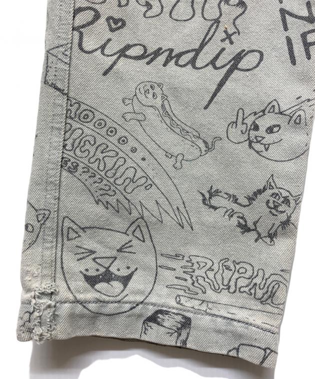 中古・古着通販】RIPNDIP (リップンディップ) デニムパンツ ライト
