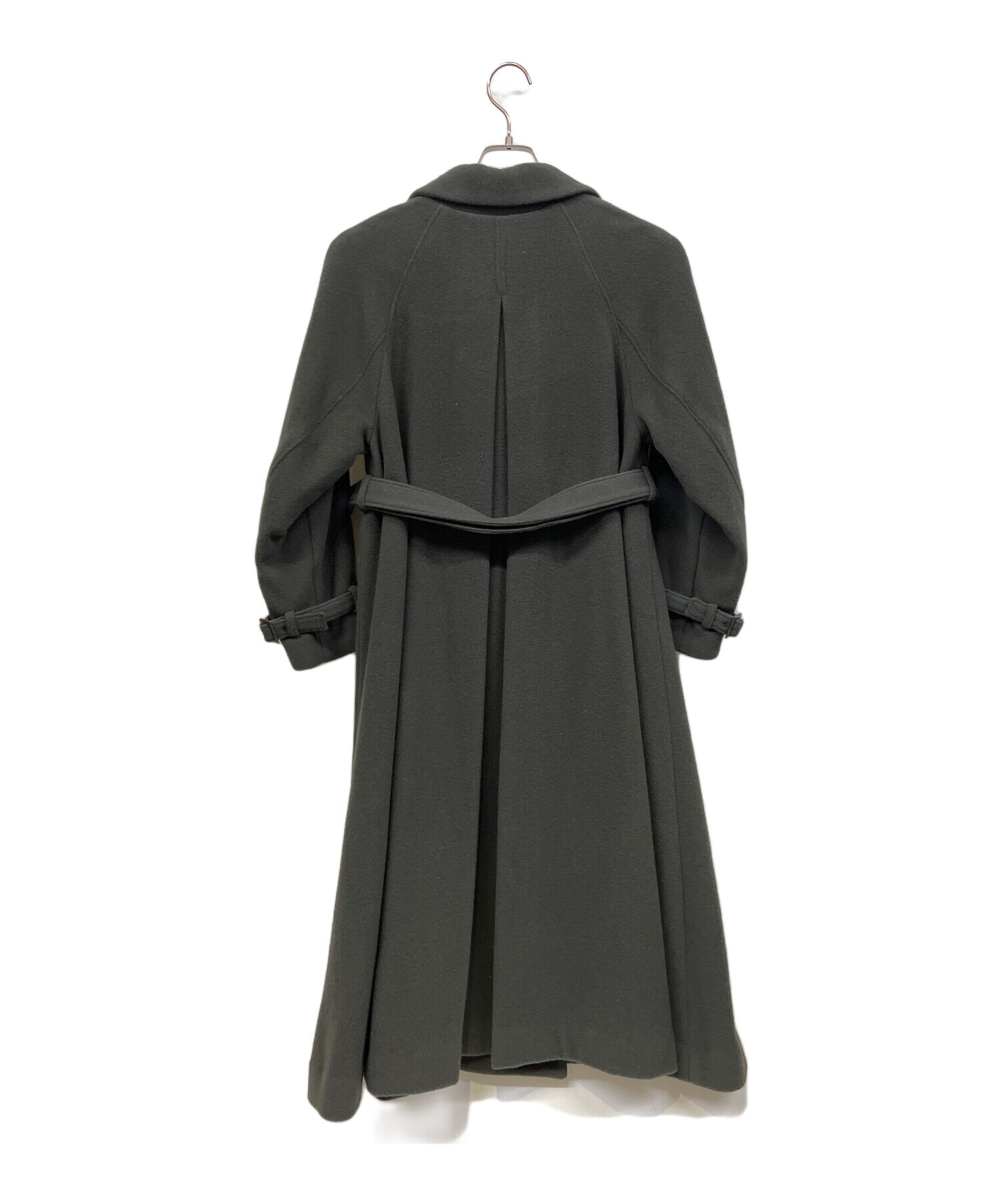 中古・古着通販】COHINA (コヒナ) セミダブルバックフレアウールコート 