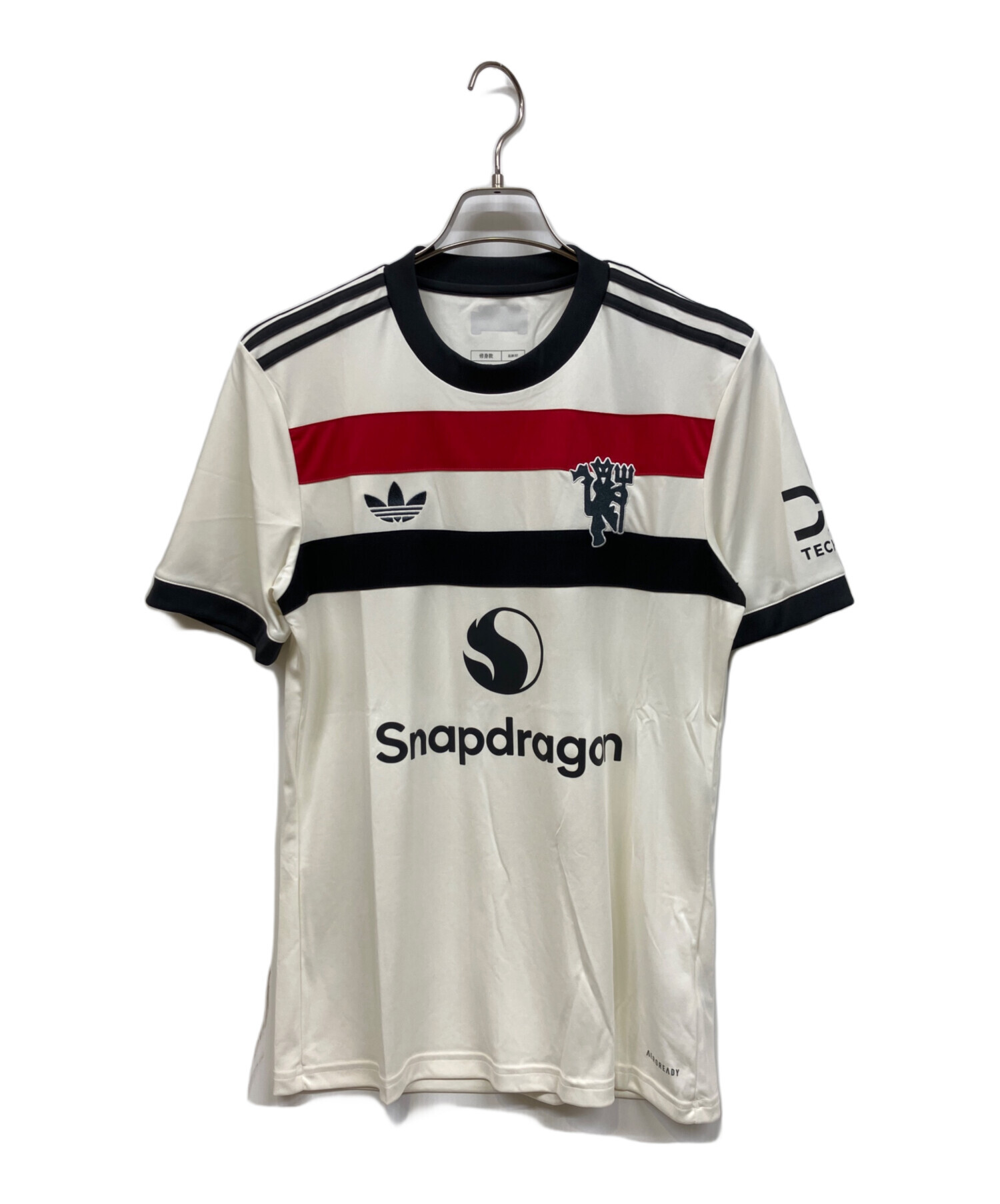 中古・古着通販】adidas (アディダス) サッカーユニフォーム ホワイト