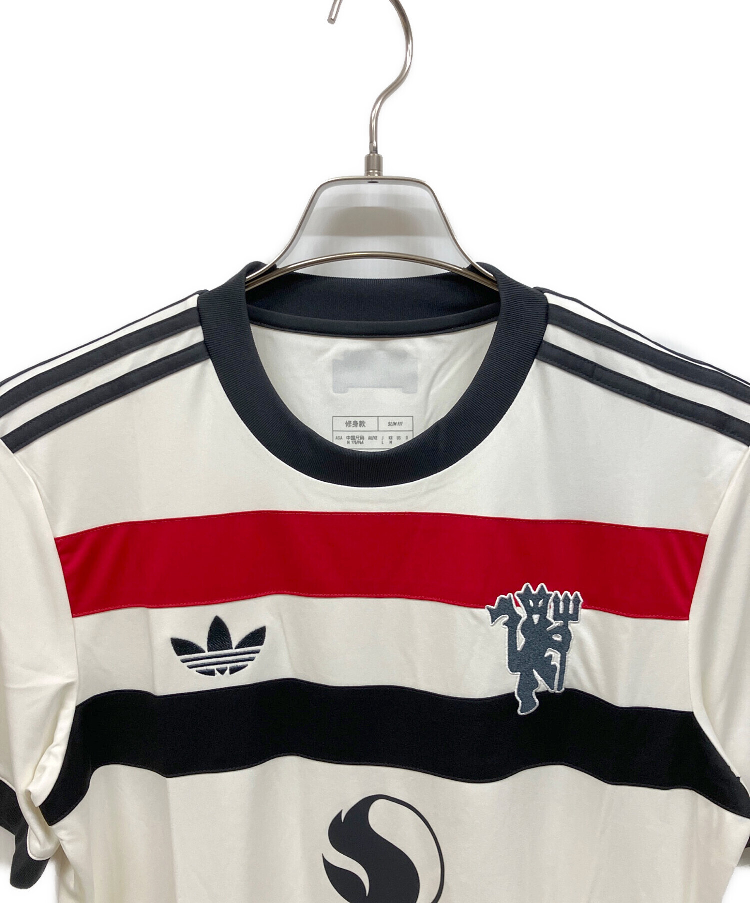 アディダス　サッカーユニフォーム（ヴィンテージレア物） 中古・古着通販】adidas (アディダス) サッカーユニフォーム ホワイト