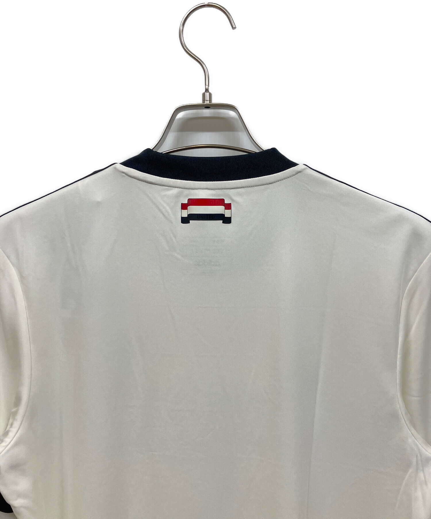 中古・古着通販】adidas (アディダス) サッカーユニフォーム ホワイト