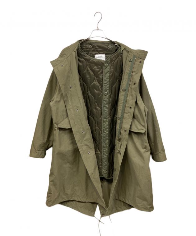 FREAK’S STORE 中綿モッズコート L 21AW オリーブ FREAK'S STORE（フリークスストア） コート LARGE オリーブ メンズ