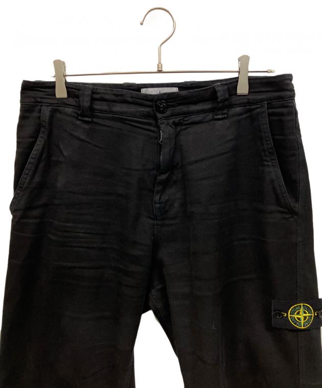 中古・古着通販】STONE ISLAND (ストーンアイランド) パンツ ブラック