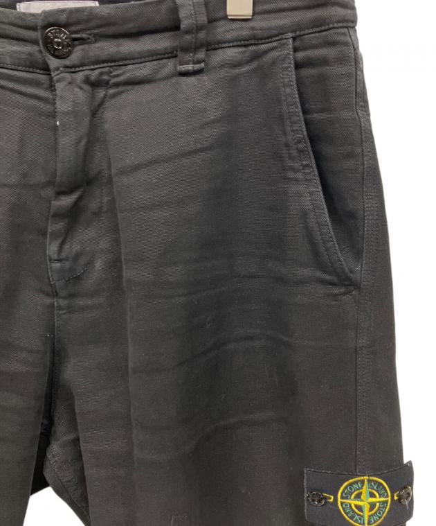 中古・古着通販】STONE ISLAND (ストーンアイランド) パンツ ブラック