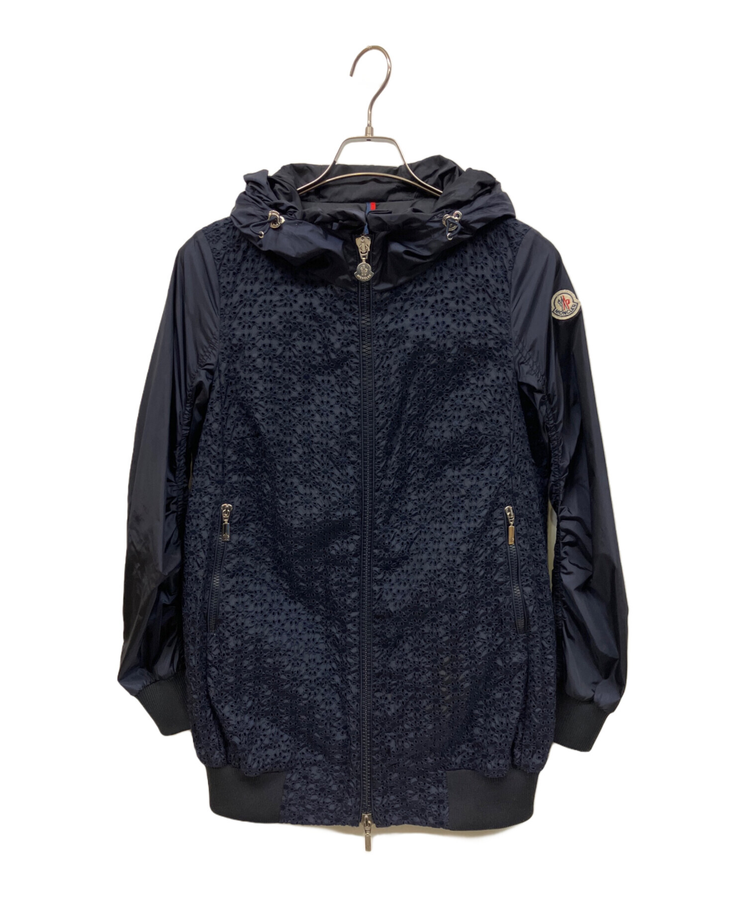 MONCLER モンクレール ナイロンジャケット ブルゾン ネイビー サイズ1 モンクレール ナイロンブルゾン ネイビー サイズ1 【公式通販】