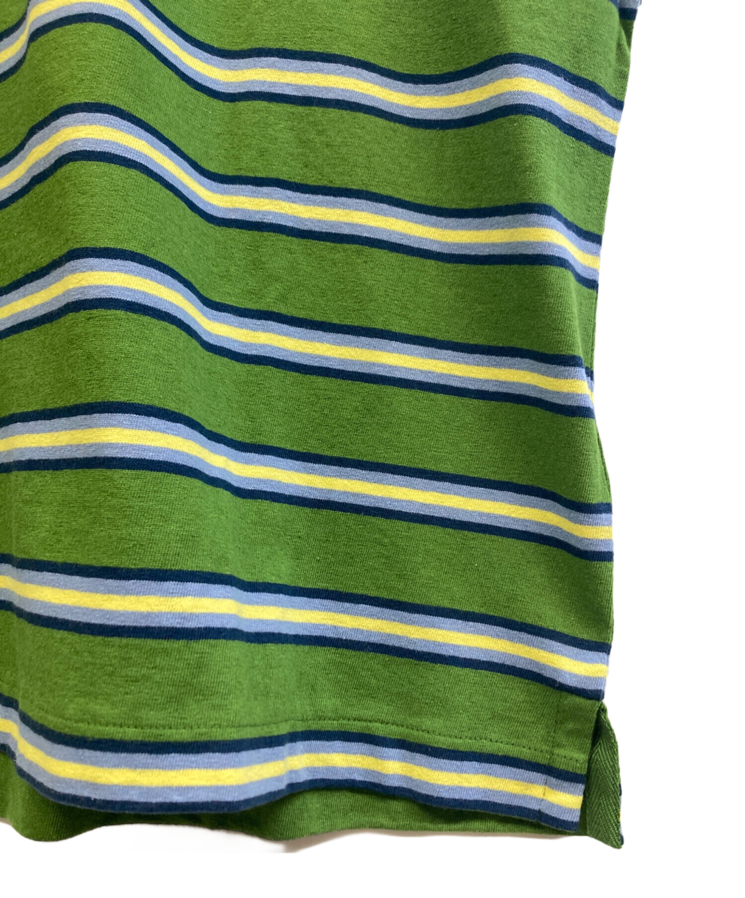 中古・古着通販】KENZO (ケンゾー) ポロシャツ グリーン サイズ:L 未 