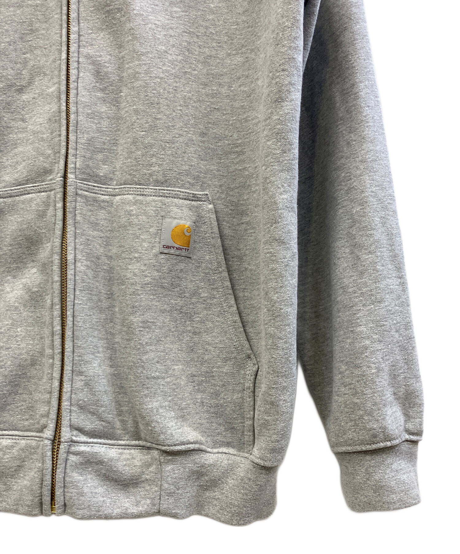 中古・古着通販】CarHartt (カーハート) ジップパーカー グレー サイズ