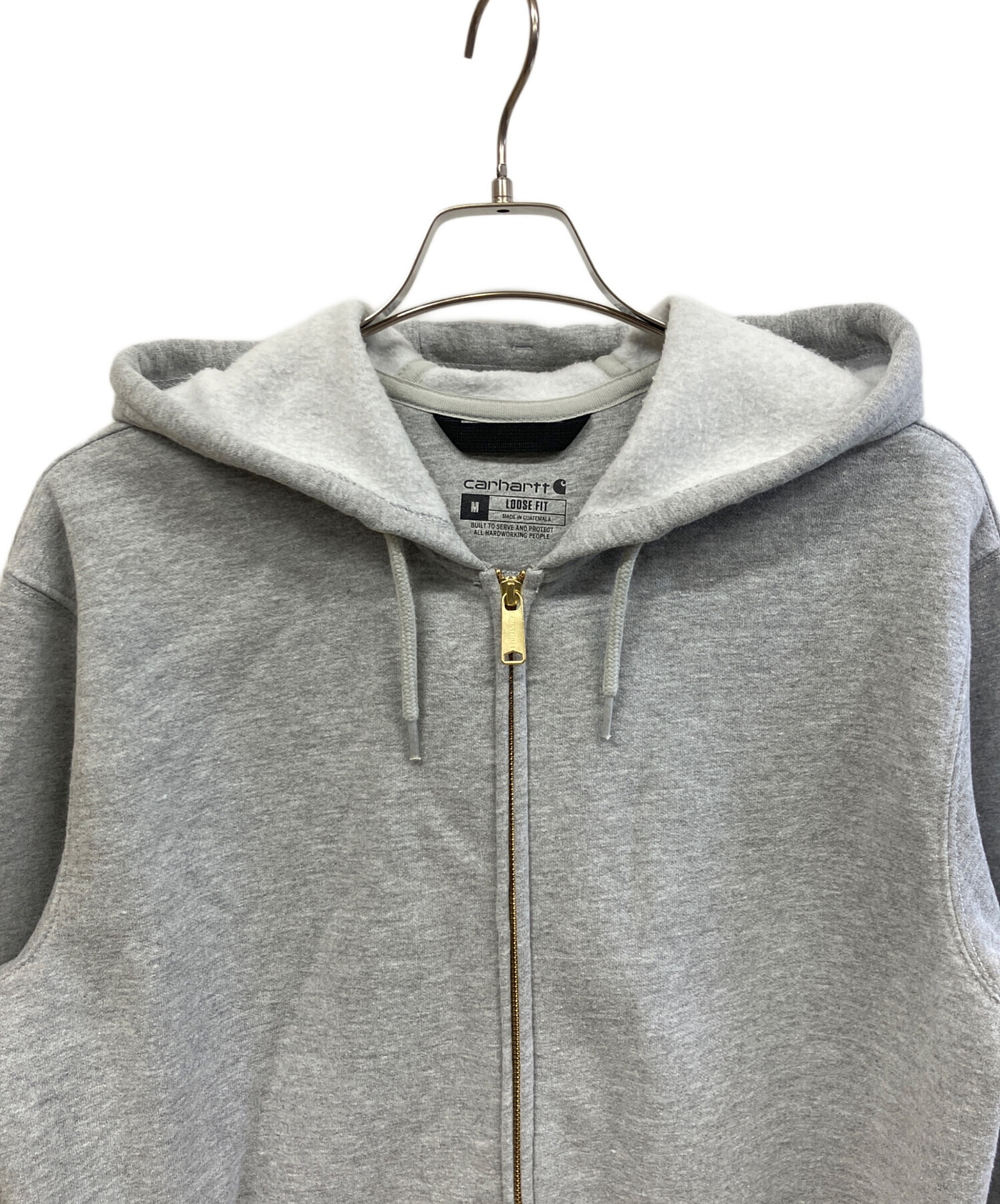 中古・古着通販】CarHartt (カーハート) ジップパーカー グレー サイズ