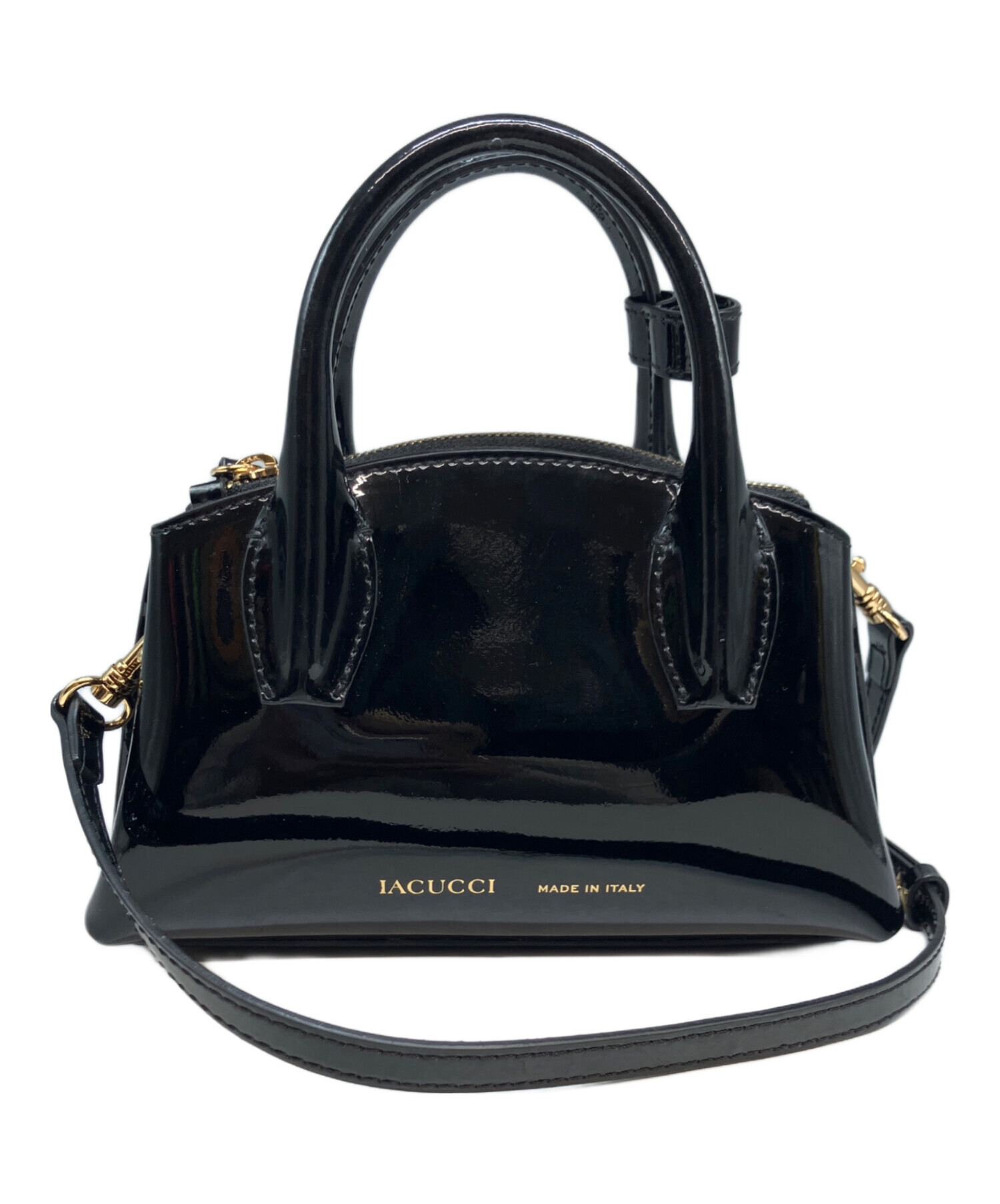 中古・古着通販】LACUCCI (イアクッチ) 2WAYショルダーバッグ ブラック 
